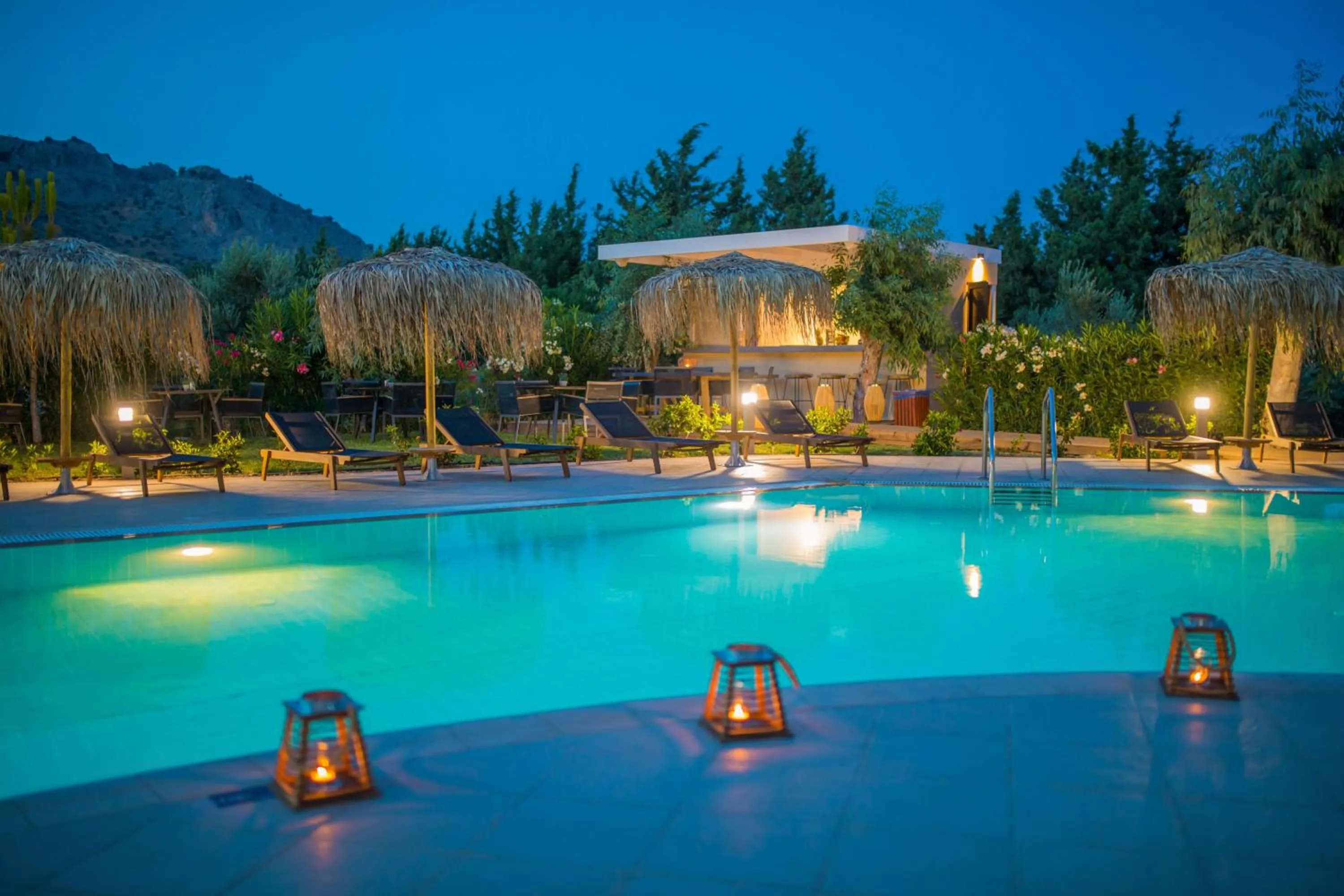 Swimming pool in Lindos Breeze Beach Hotel