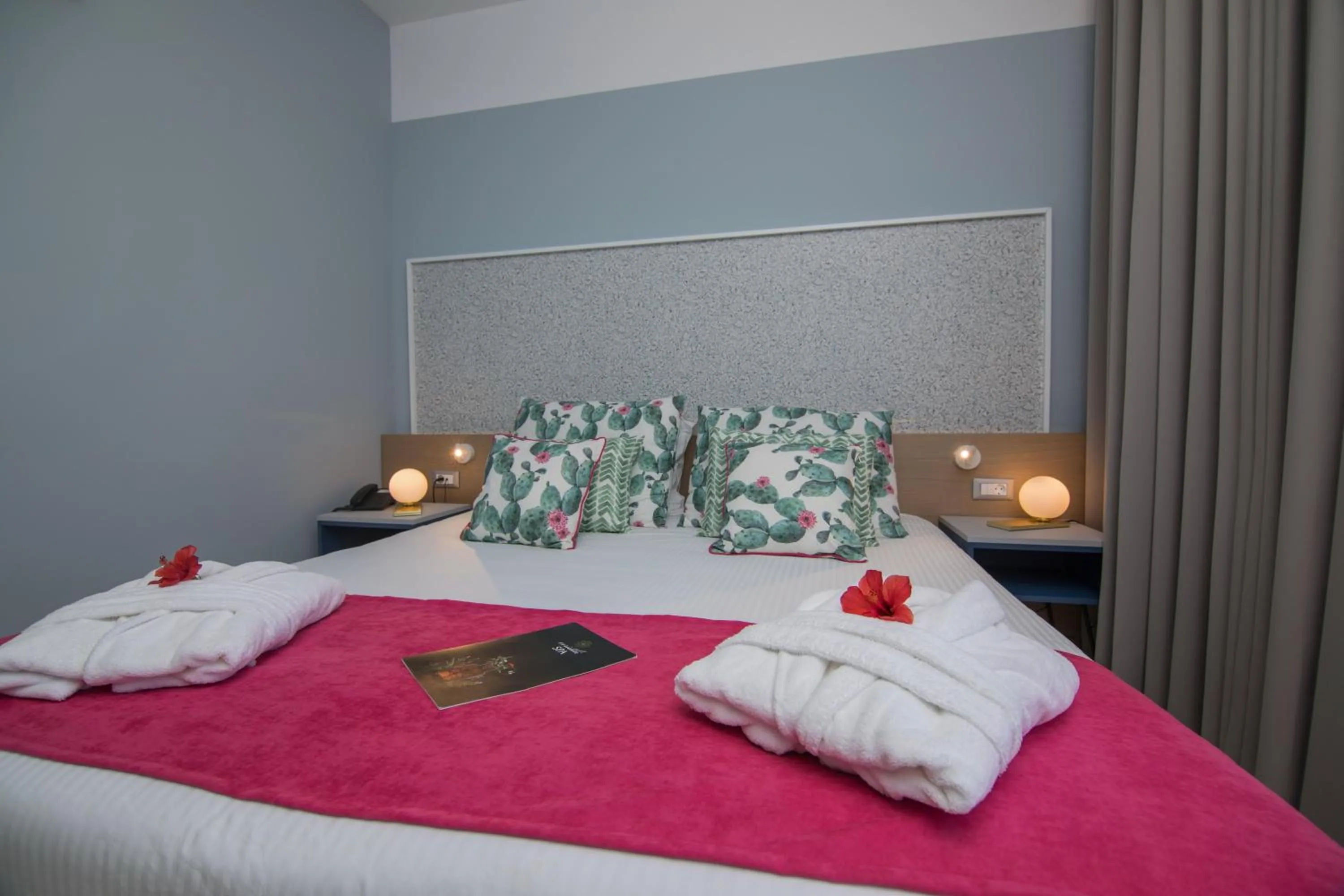 Photo of the whole room, Bed in Lindos Breeze Beach Hotel