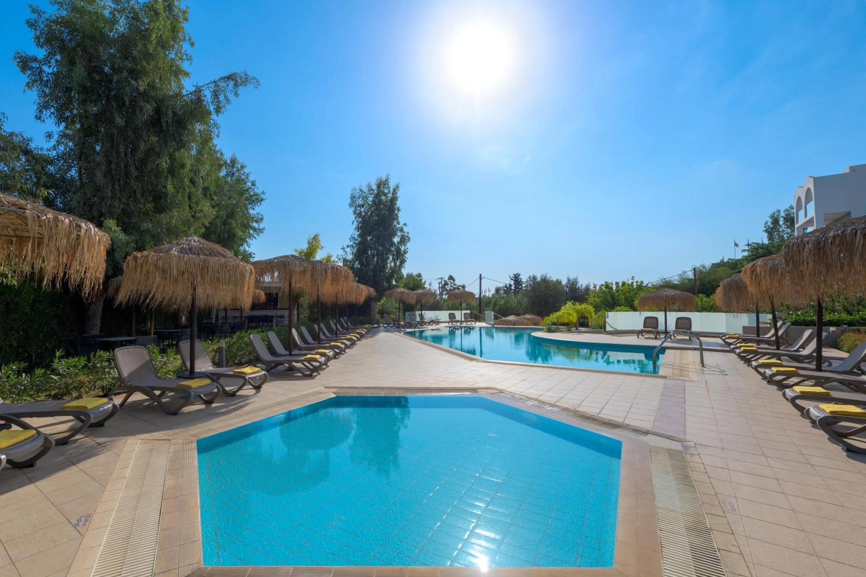 Swimming pool in Lindos Breeze Beach Hotel