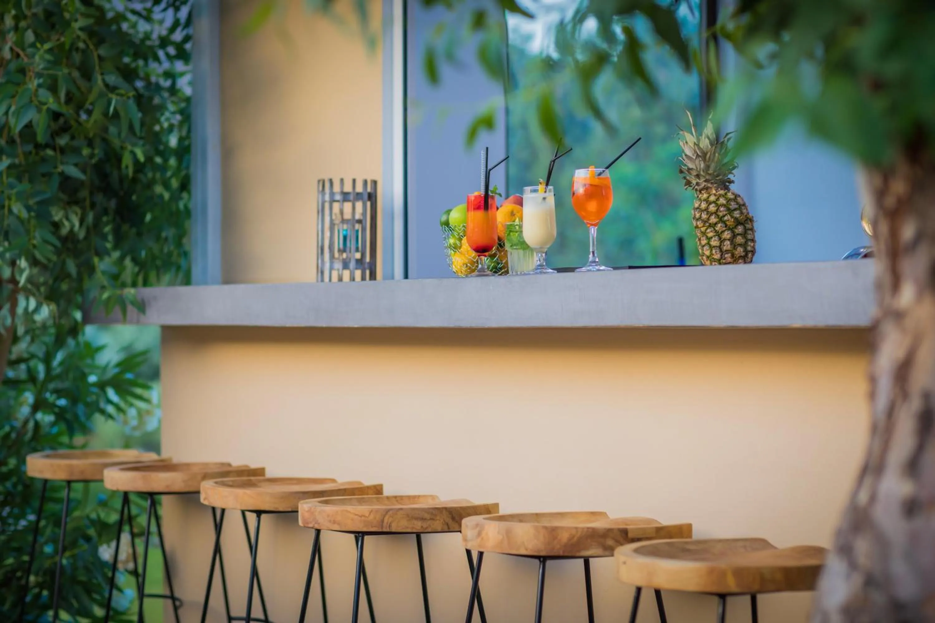 Lounge or bar in Lindos Breeze Beach Hotel