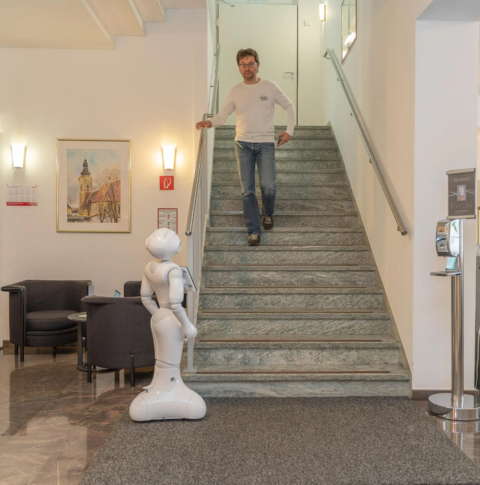 Lobby or reception in Hotel Kindler 2,0 Self-Check-In