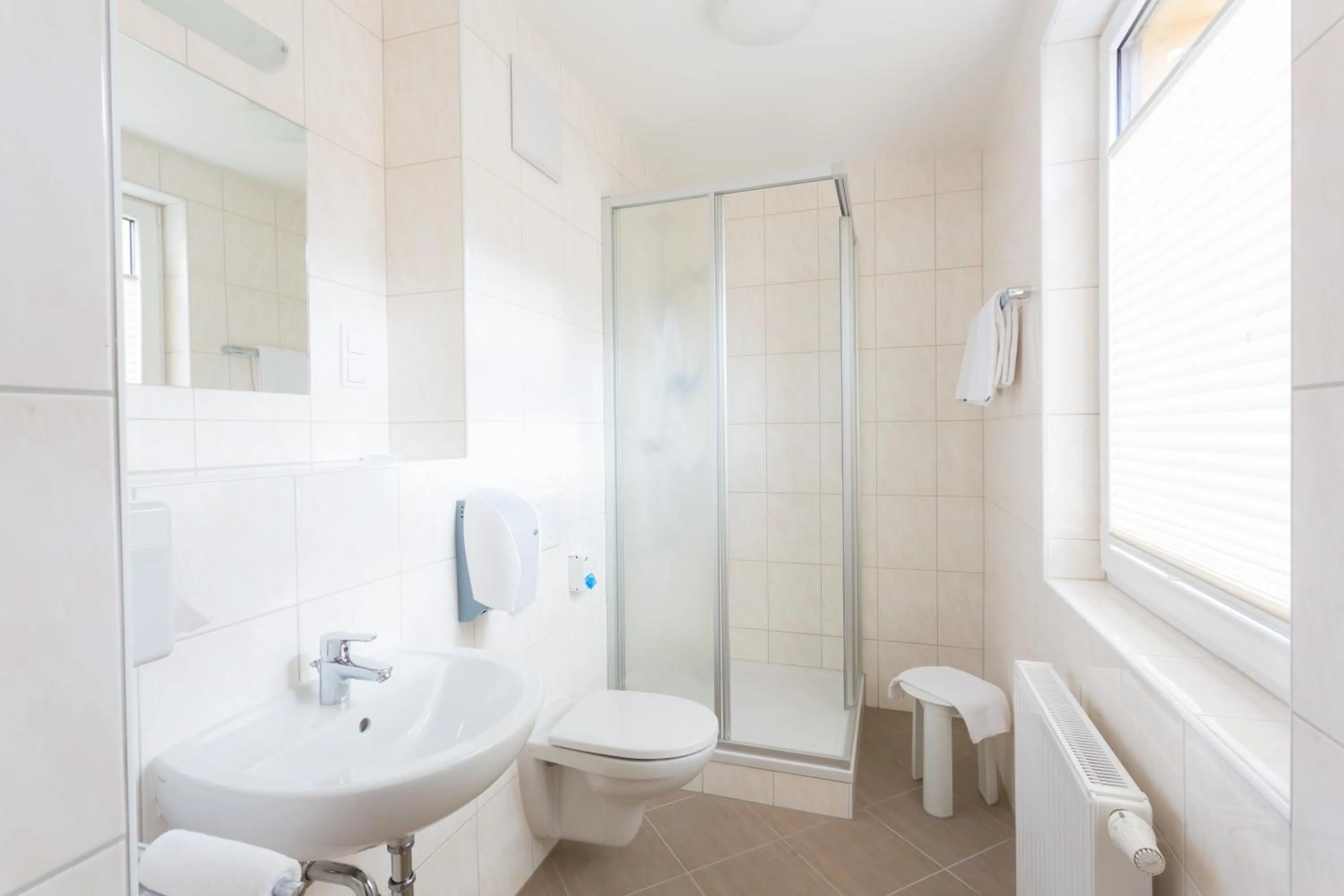 Shower in Hotel Kindler 2,0 Self-Check-In