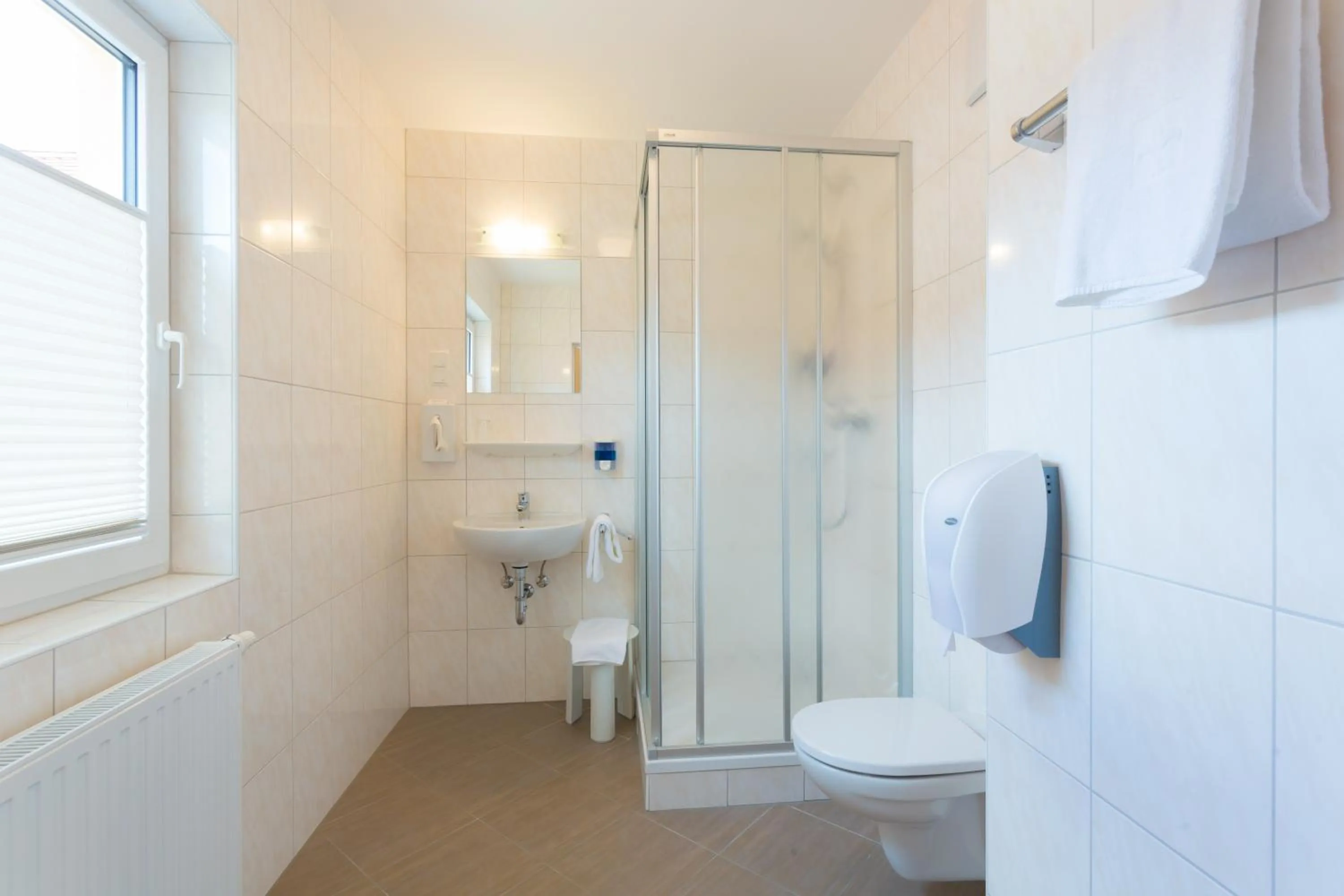 Shower in Hotel Kindler 2,0 Self-Check-In