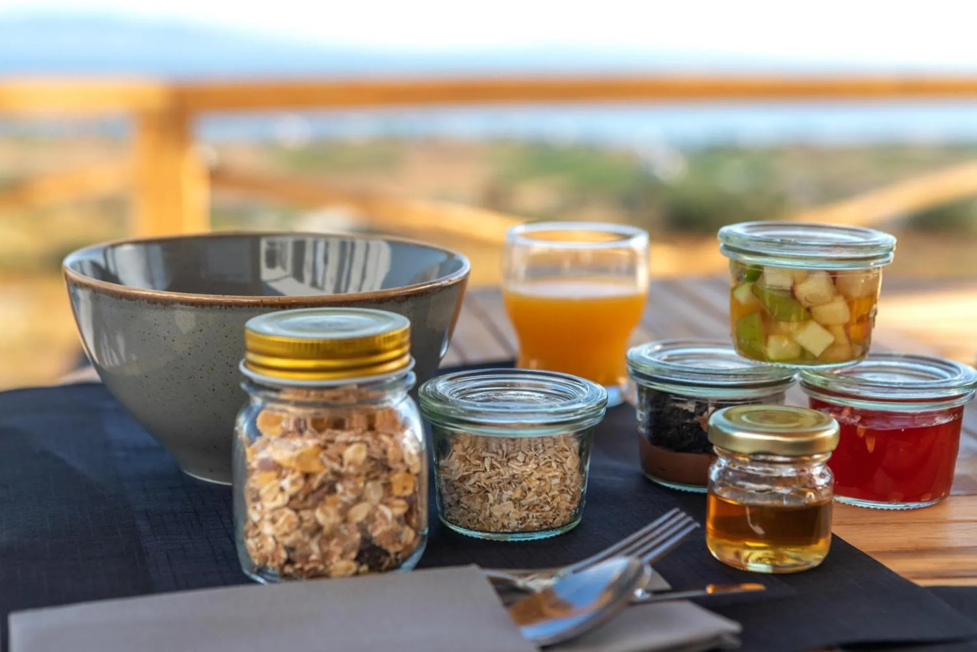 Food close-up in Secret View Hotel