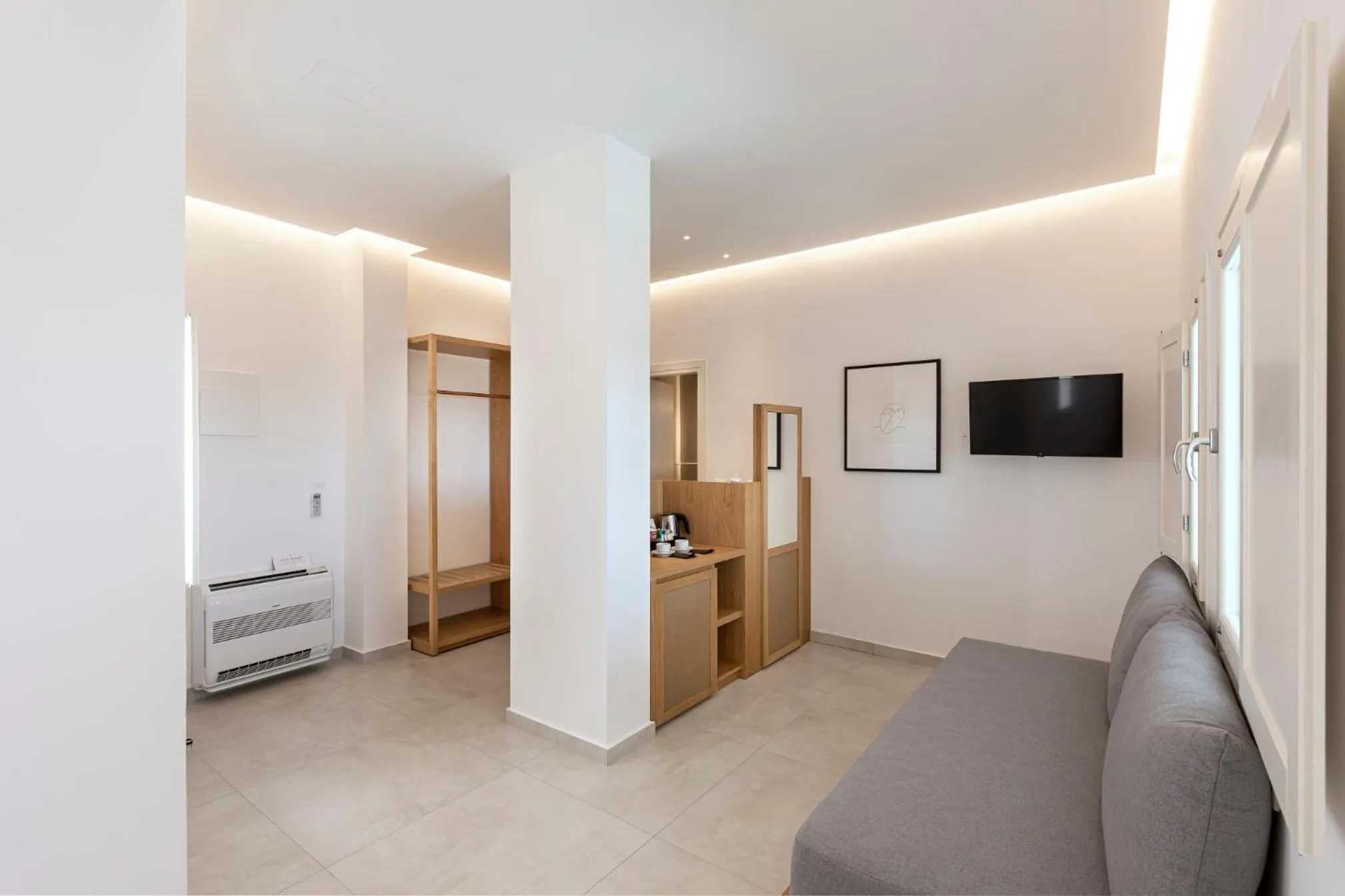 Living room in Secret View Hotel