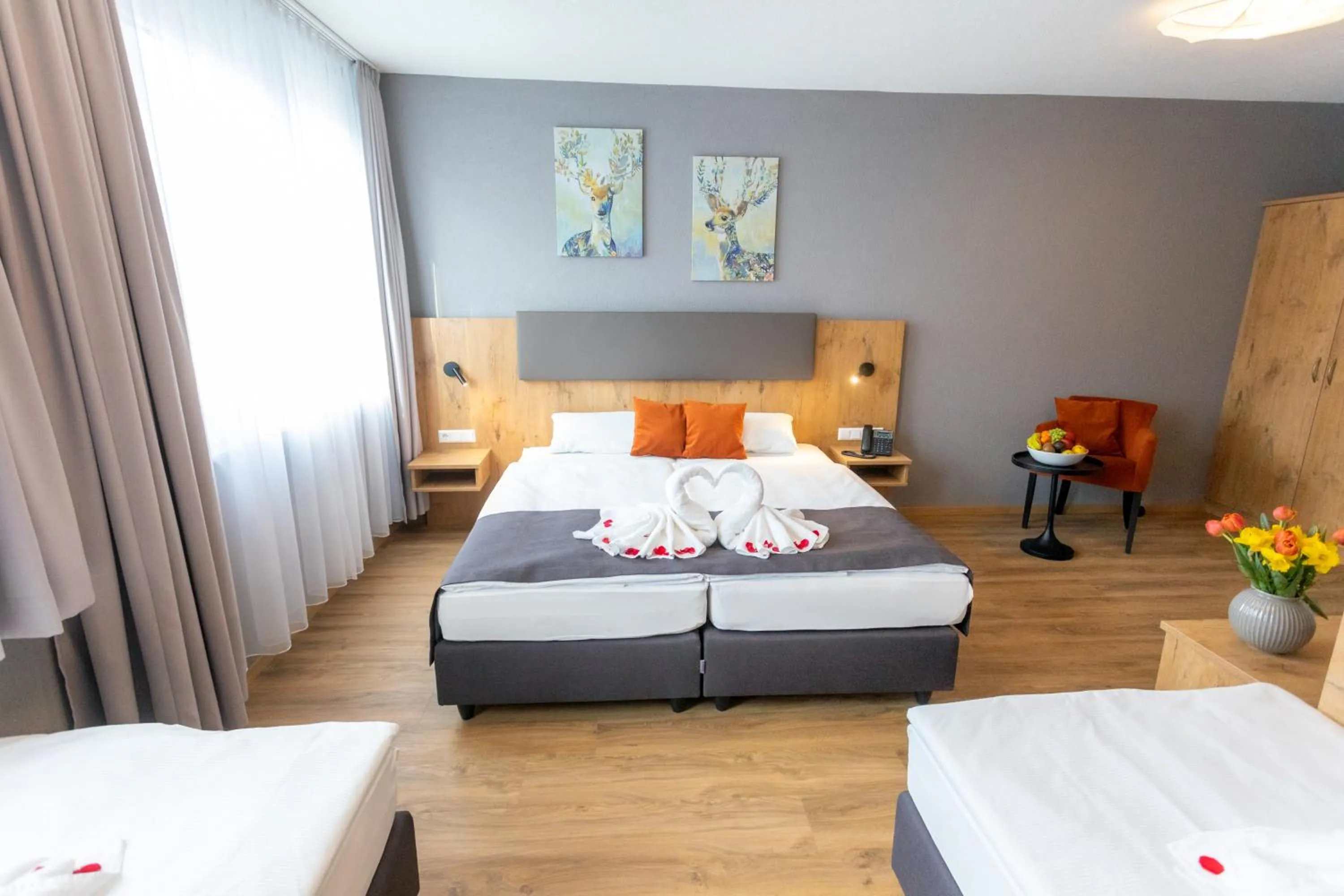 Photo of the whole room, Bed in Hotel La Mirabelle close to Europa Park