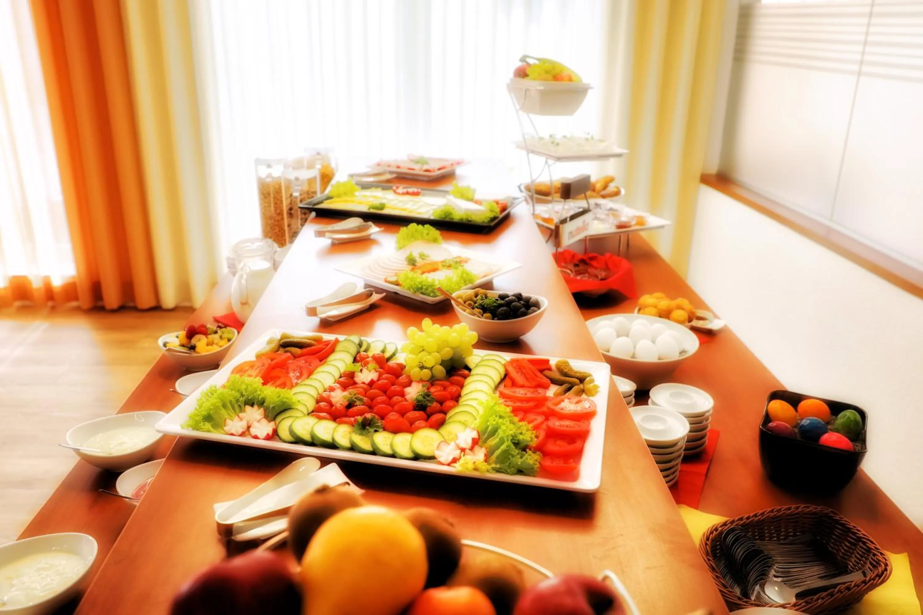 Buffet breakfast in Hotel La Mirabelle close to Europa Park