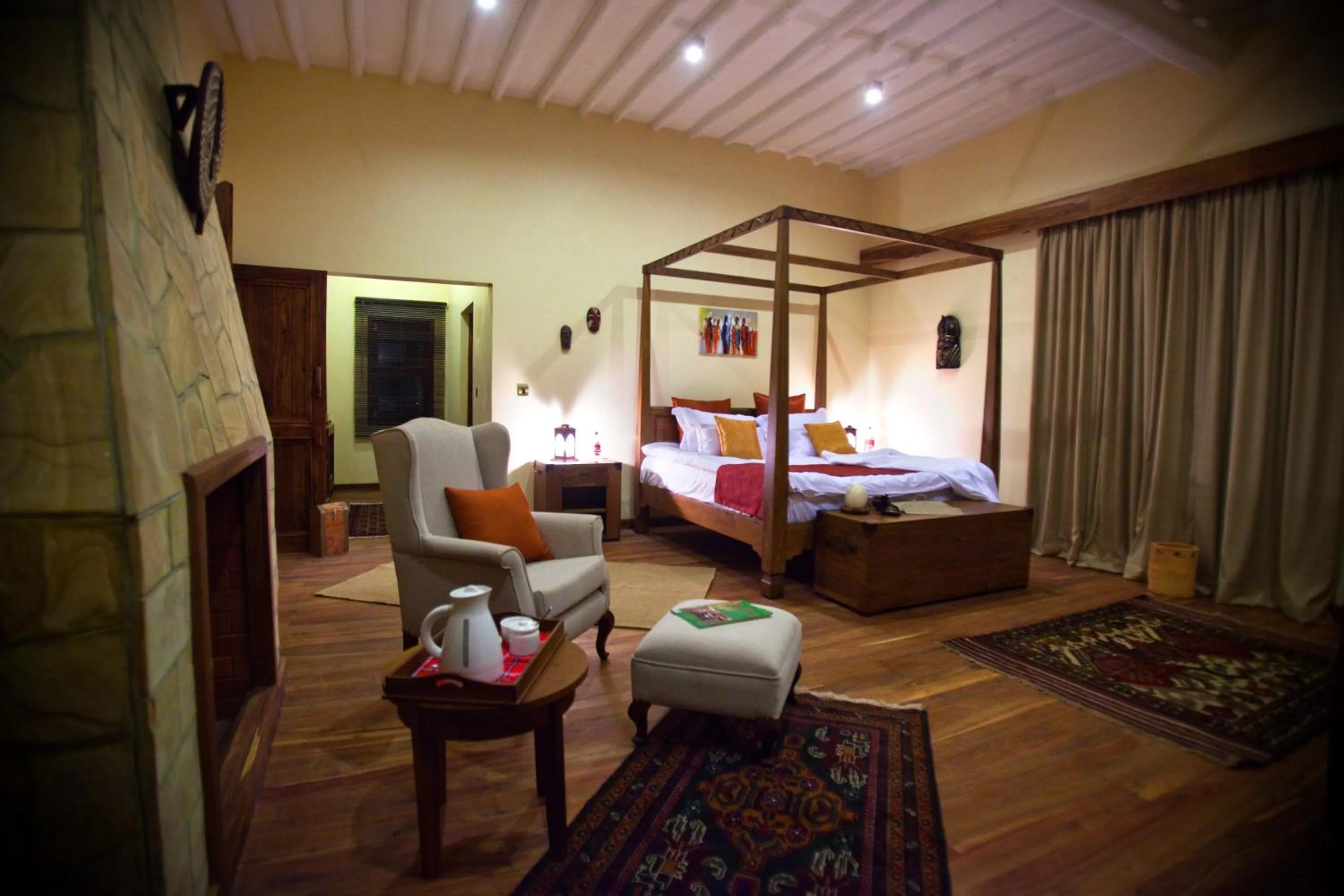 Bedroom, Bed in Neptune Ngorongoro Luxury Lodge - All Inclusive