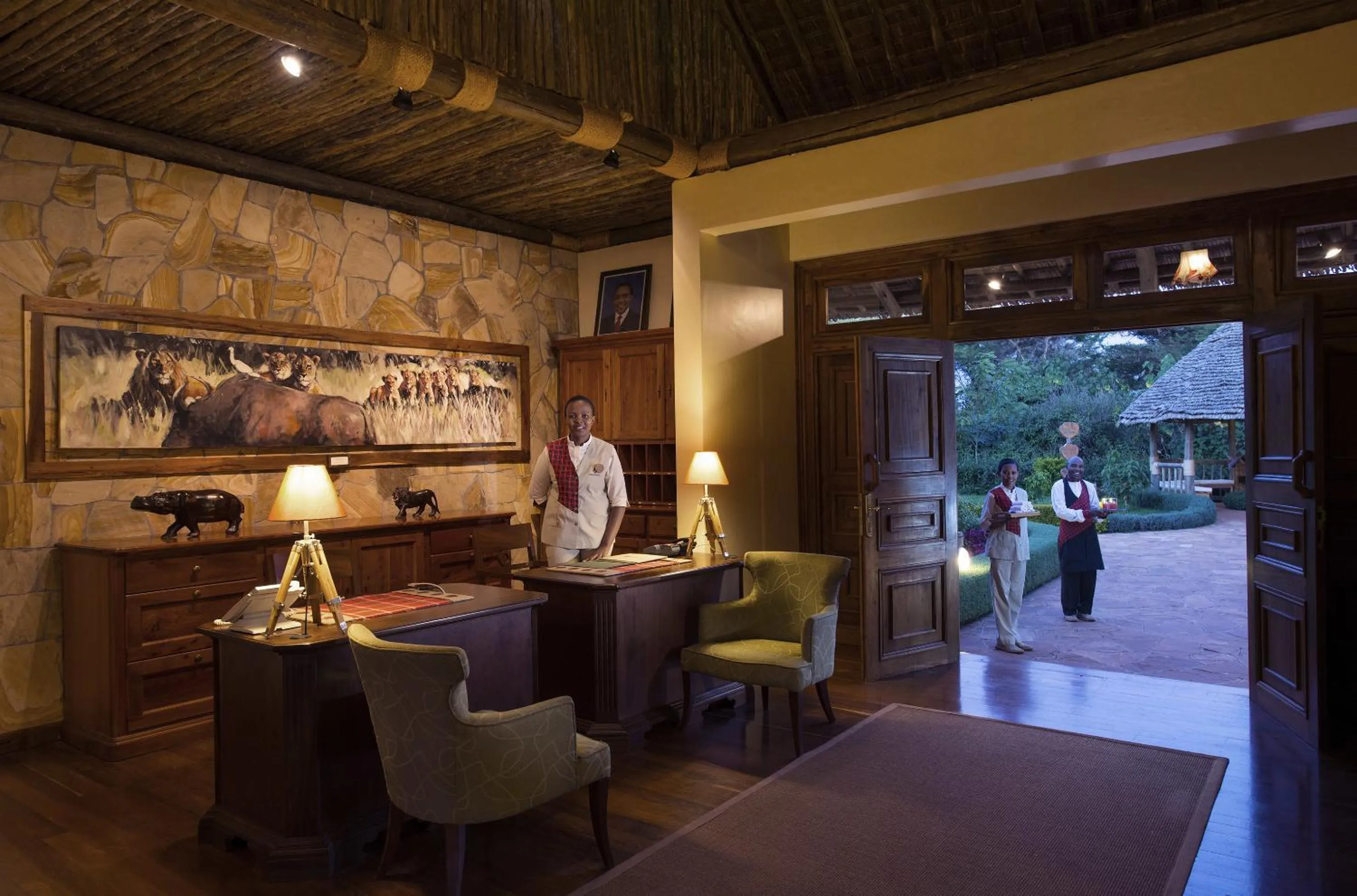 Lobby or reception in Neptune Ngorongoro Luxury Lodge - All Inclusive