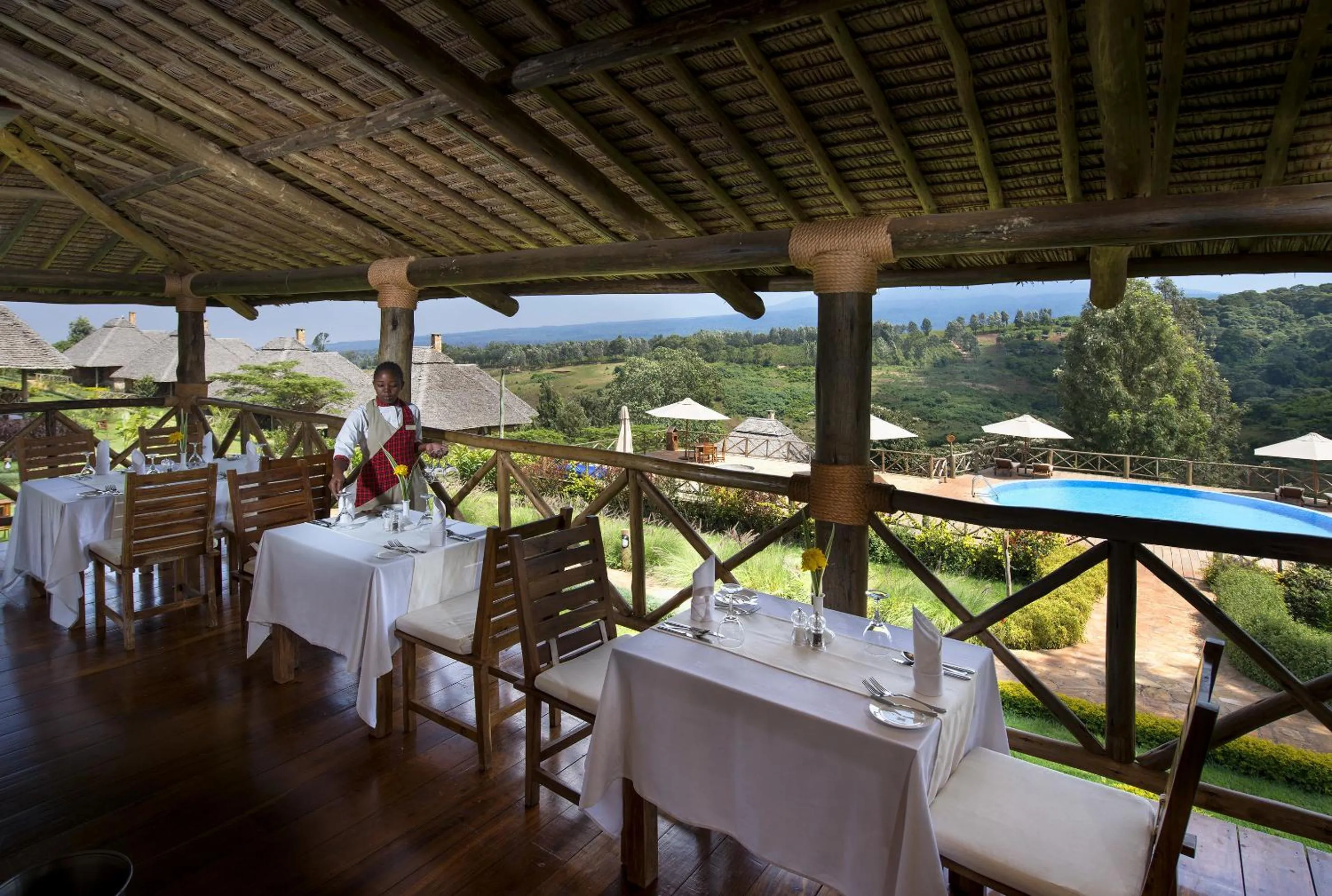 Restaurant/places to eat in Neptune Ngorongoro Luxury Lodge - All Inclusive