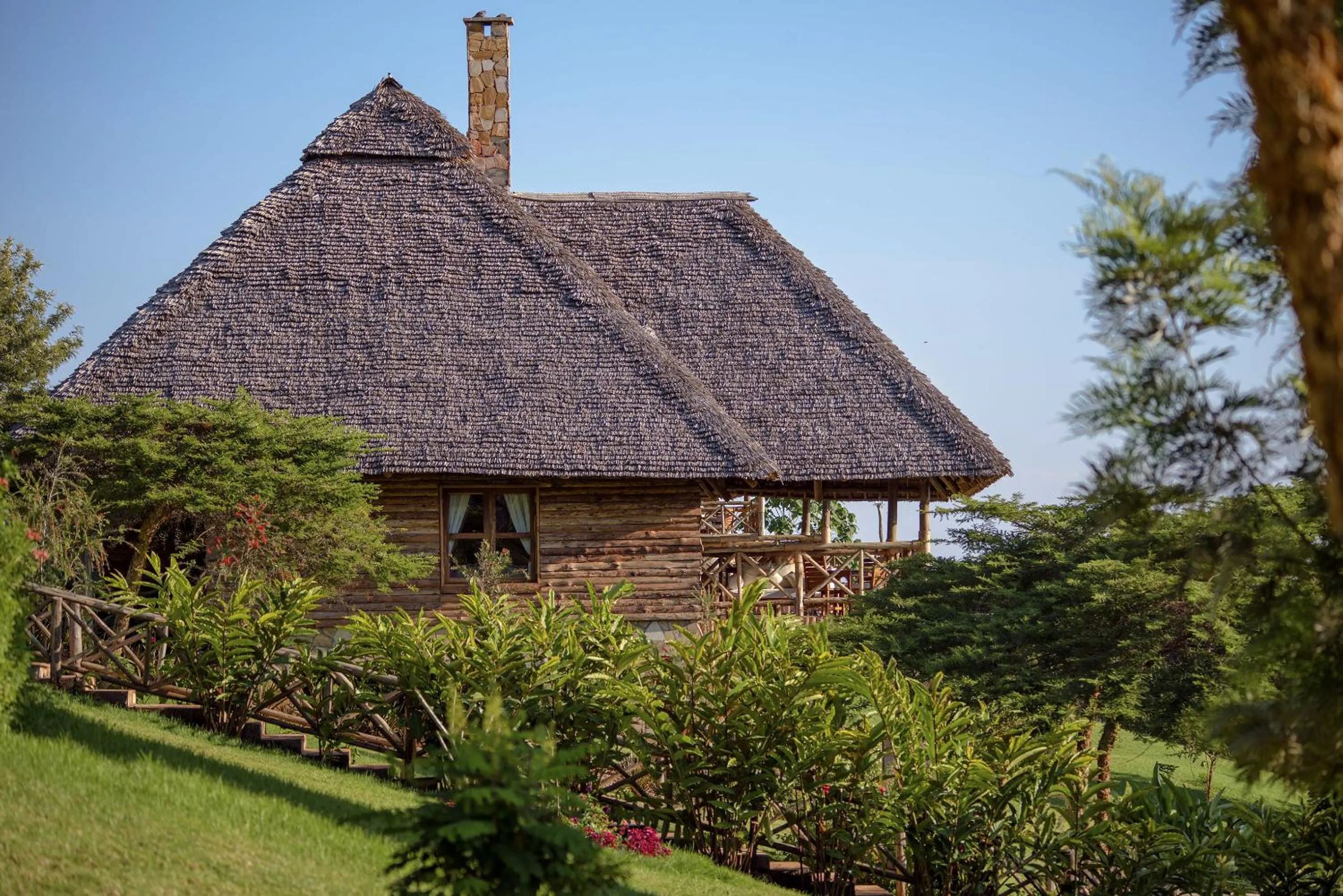 Facade/entrance in Neptune Ngorongoro Luxury Lodge - All Inclusive