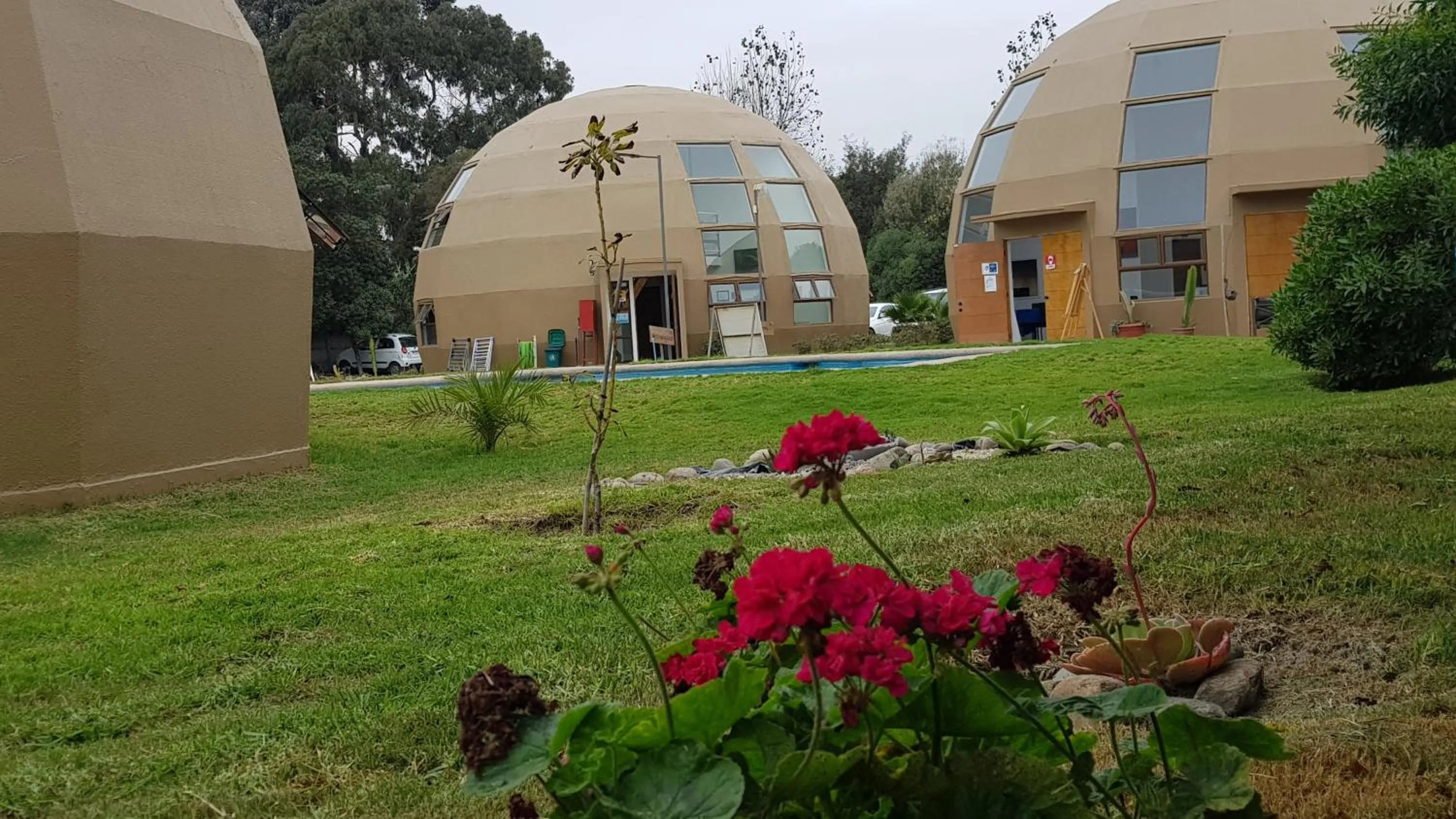 Property building in Hotel Domos Dream