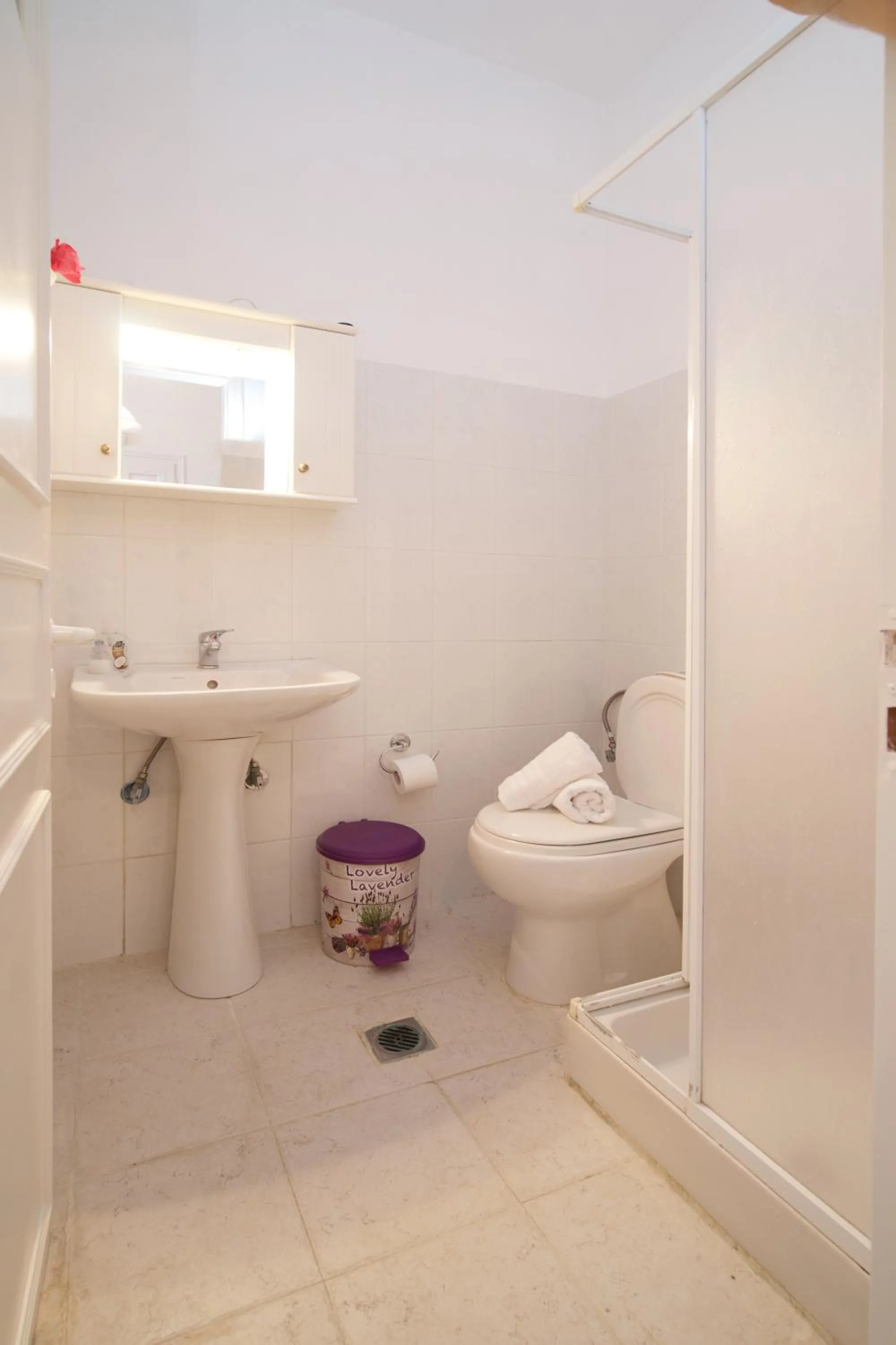 Shower in Prince Studios