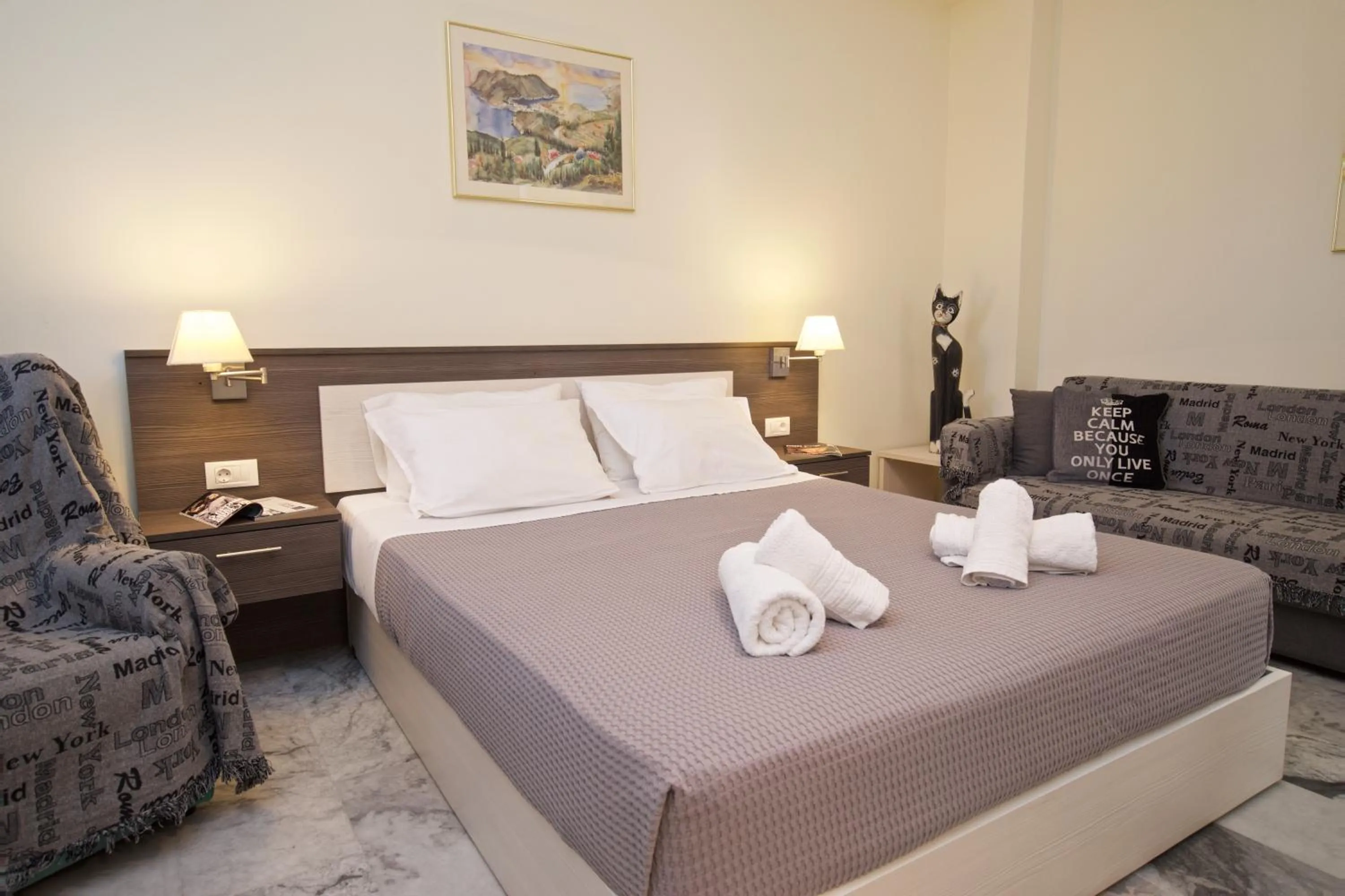 Bed in Prince Studios