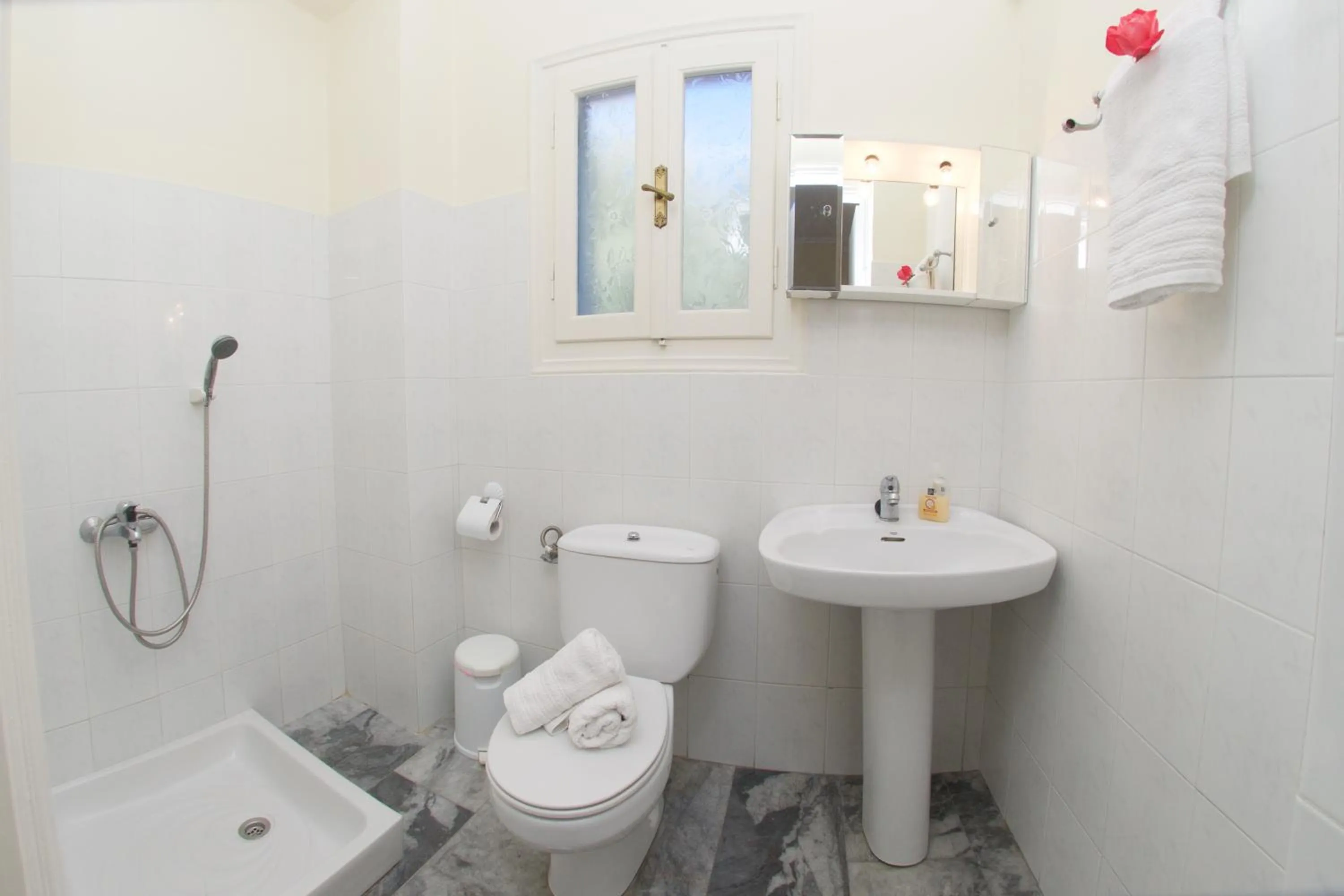 Shower in Prince Studios