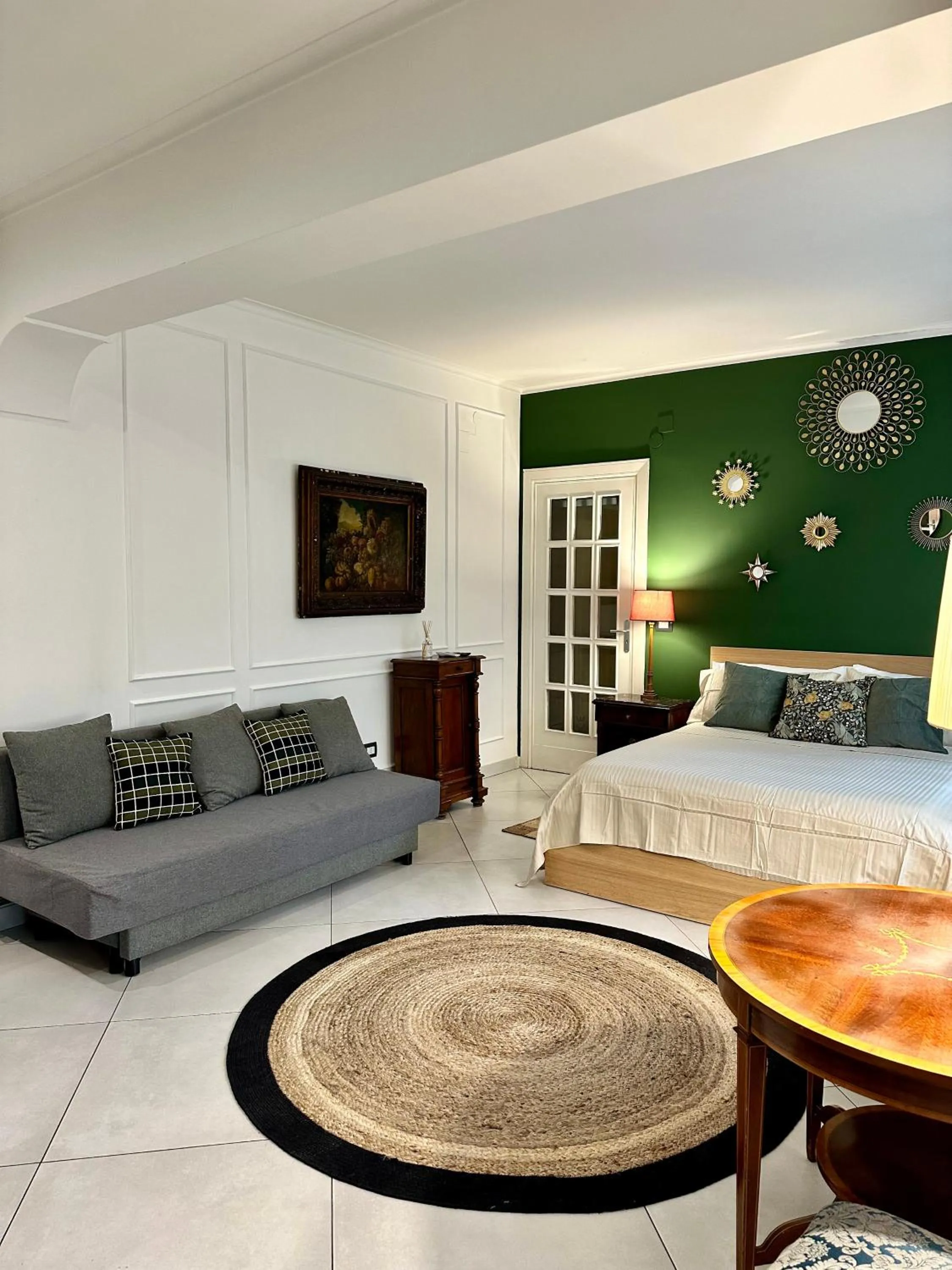 Living room in Santa Clara Suite