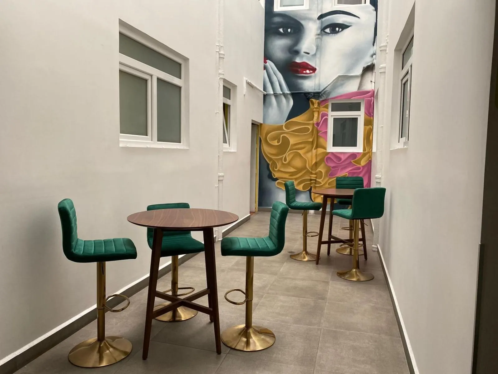 Patio in Hotel Menara