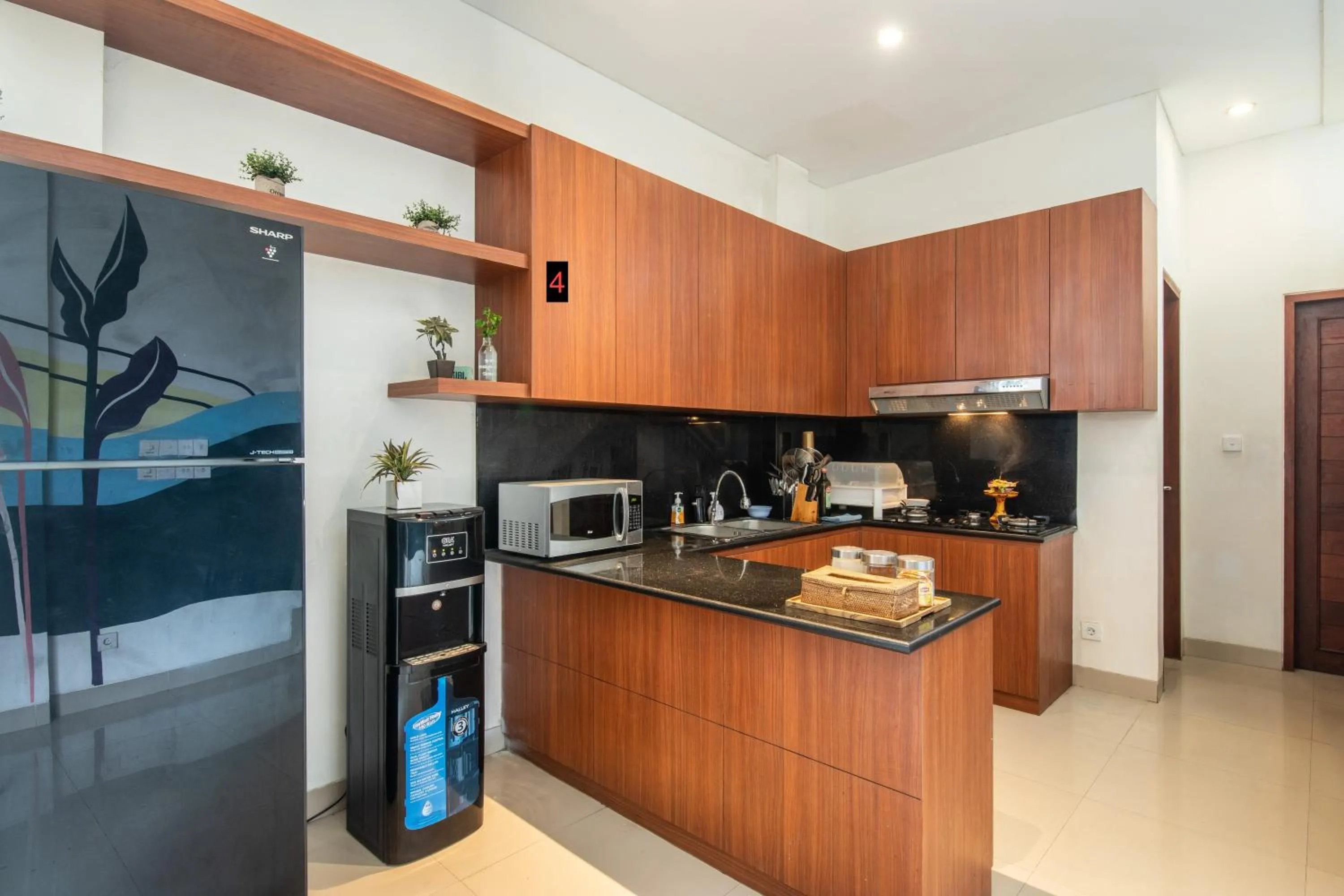 Kitchen or kitchenette in Outpost Canggu