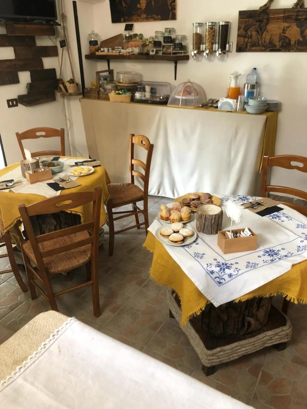 Food and drinks in B&B Il Sognatore