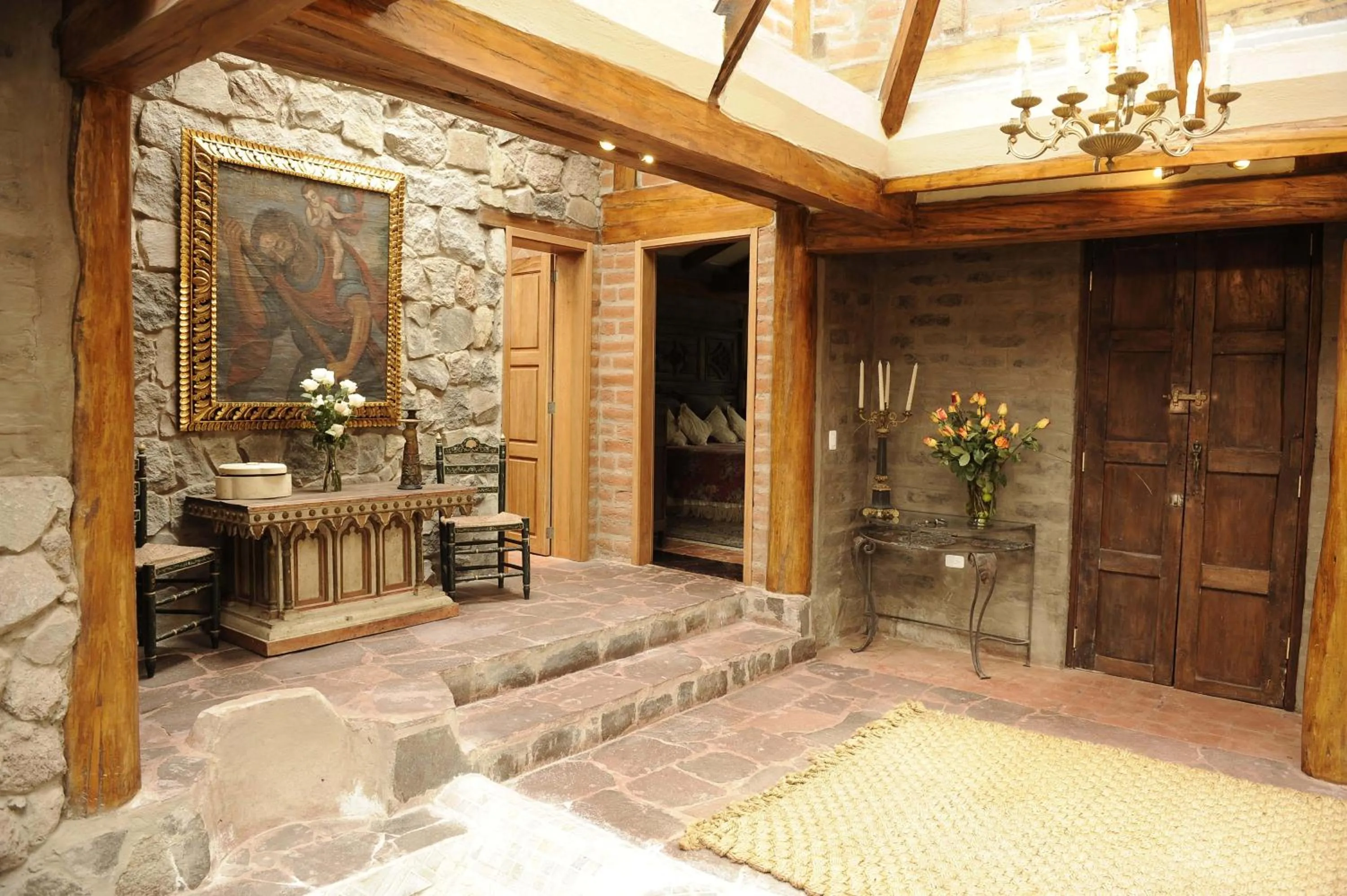 Decorative detail in Hacienda Rumiloma