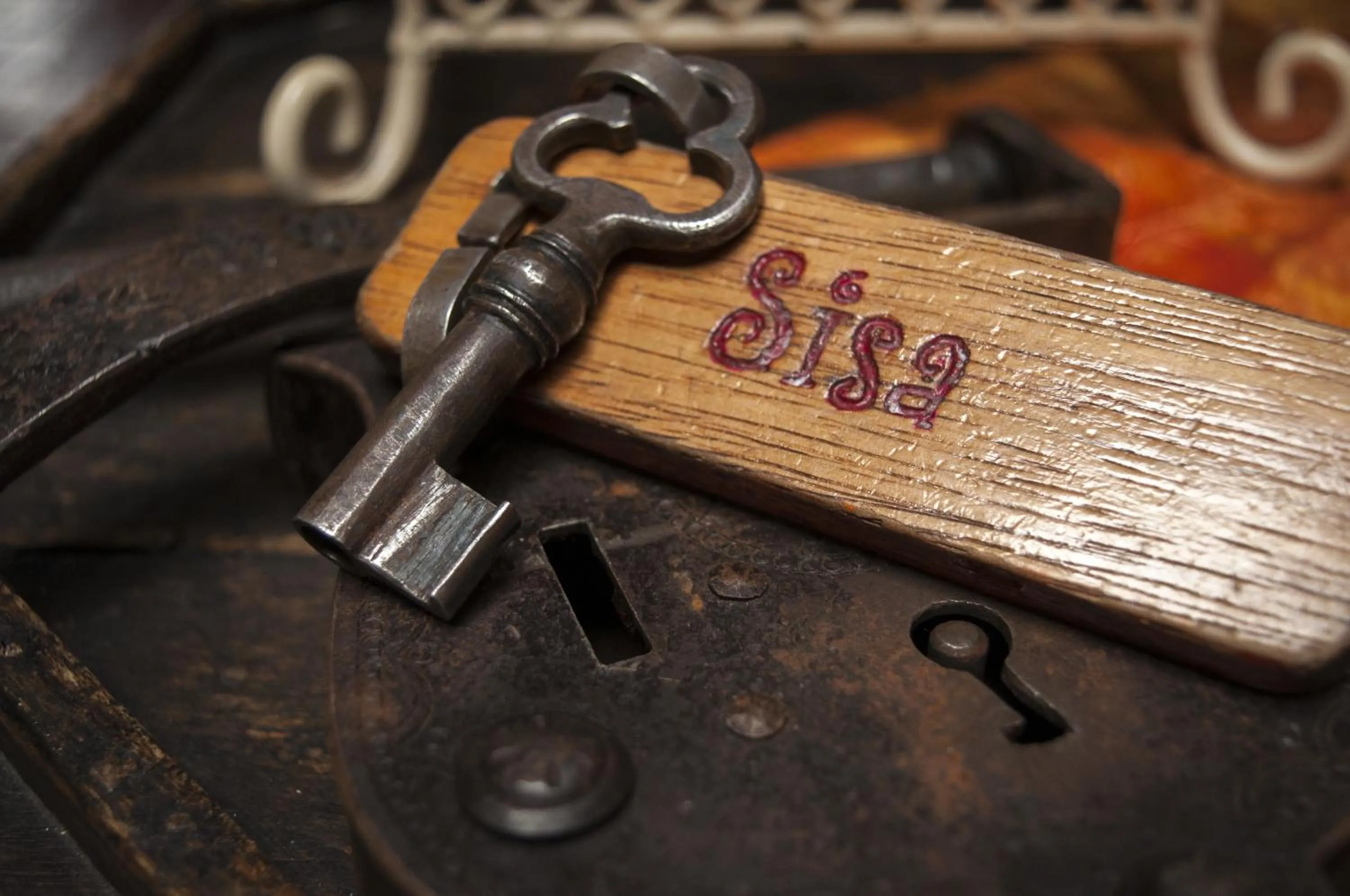 Decorative detail in Hacienda Rumiloma