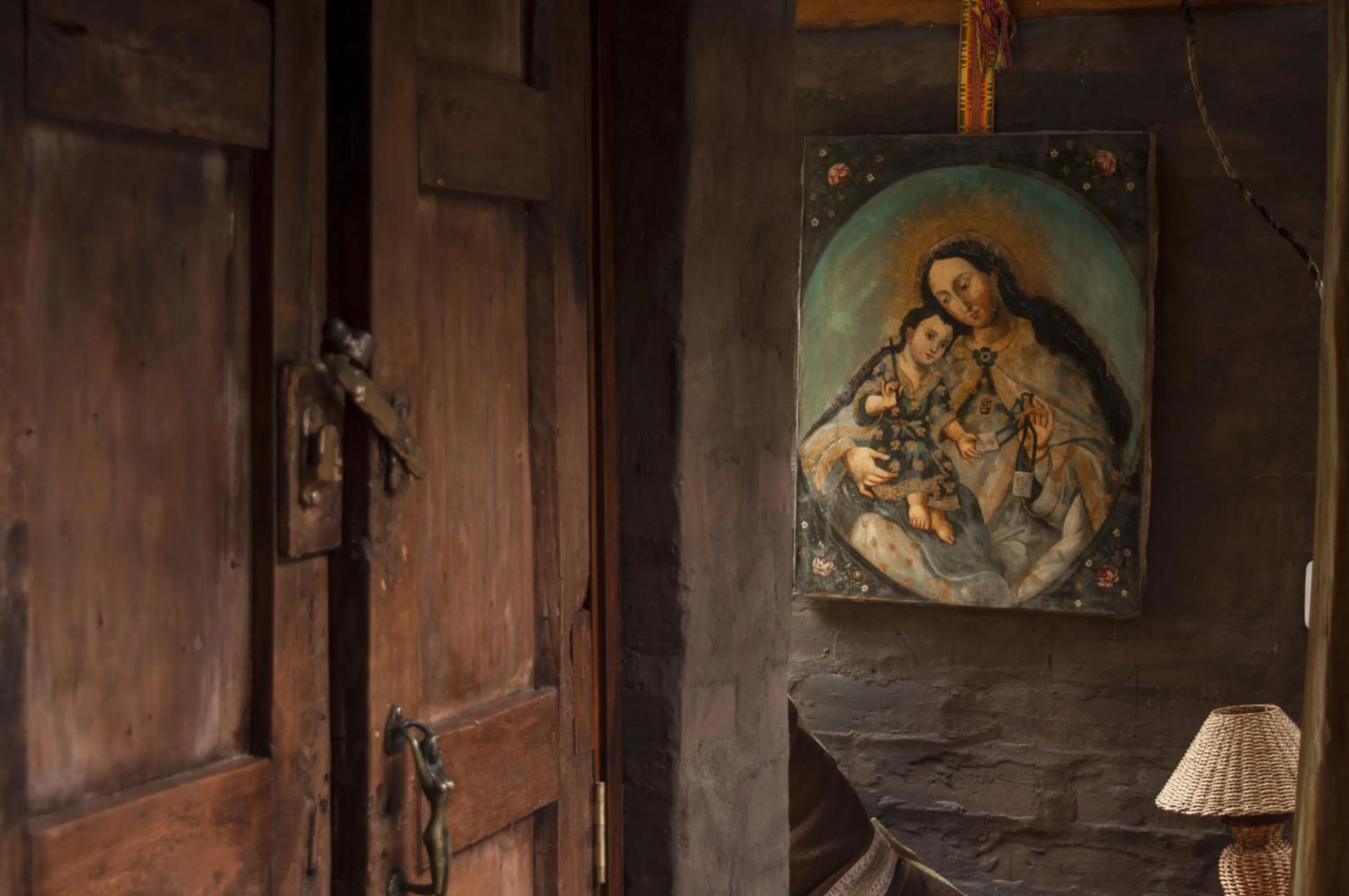 Decorative detail in Hacienda Rumiloma