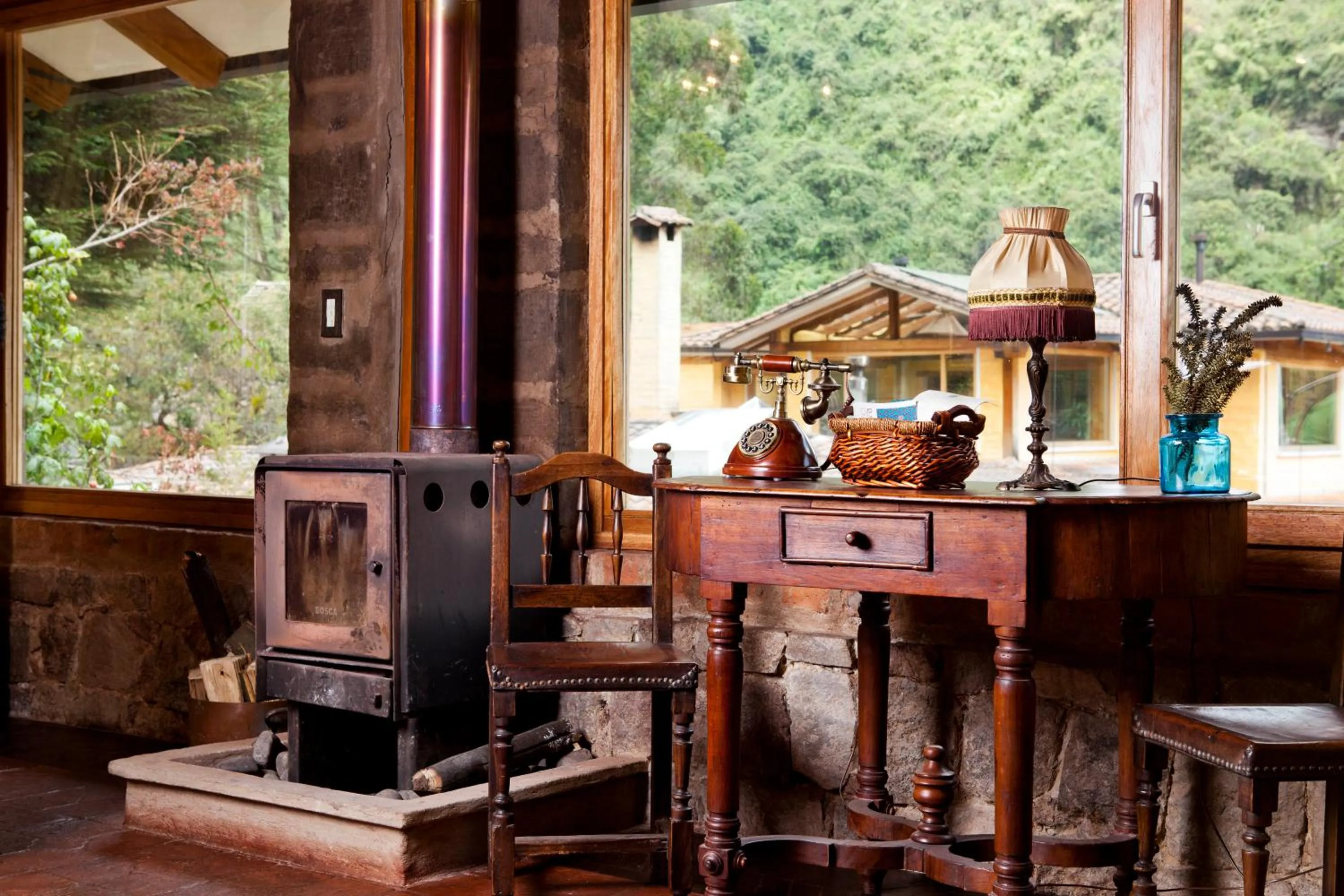 Living room in Hacienda Rumiloma