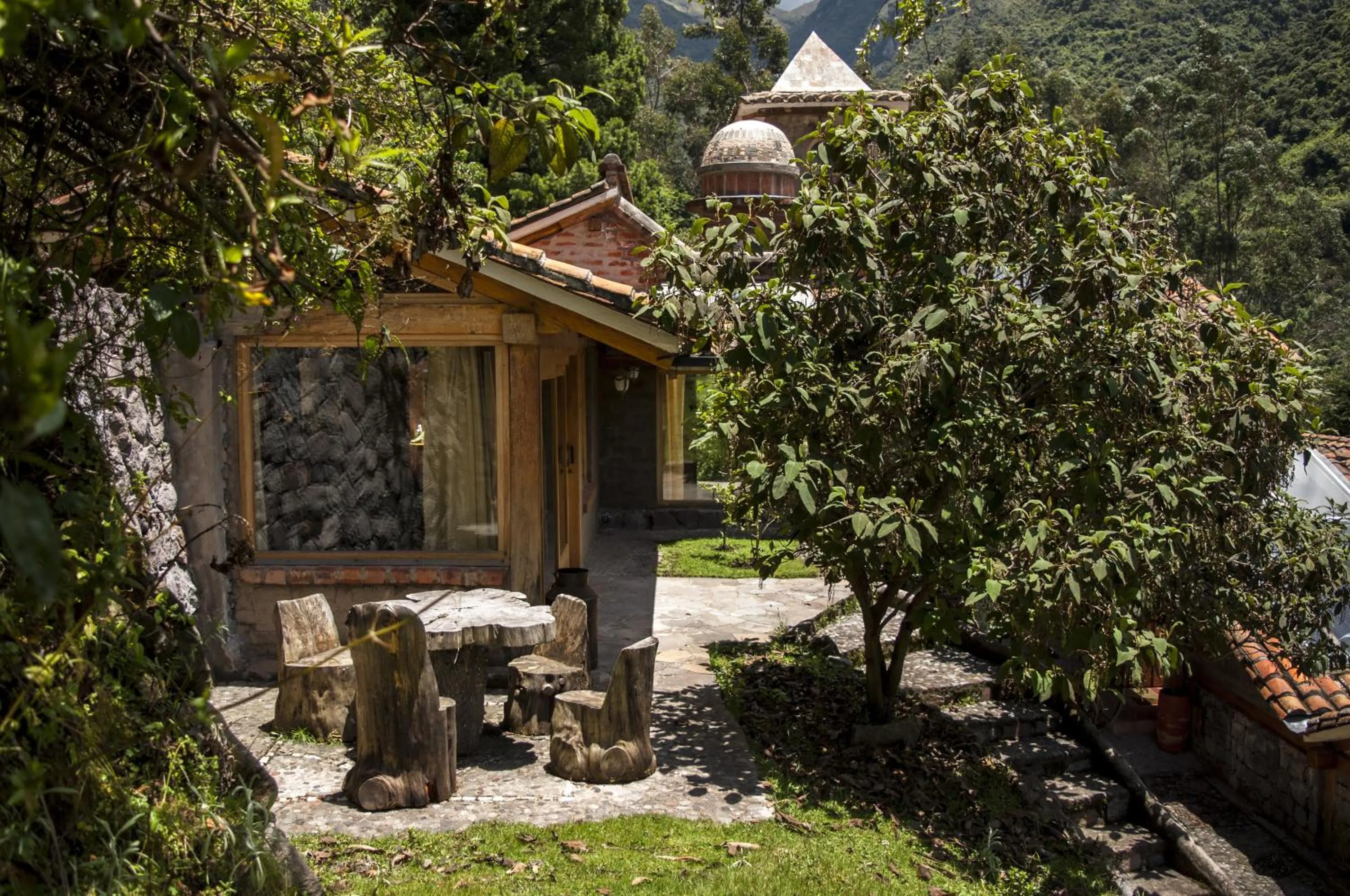 Patio in Hacienda Rumiloma