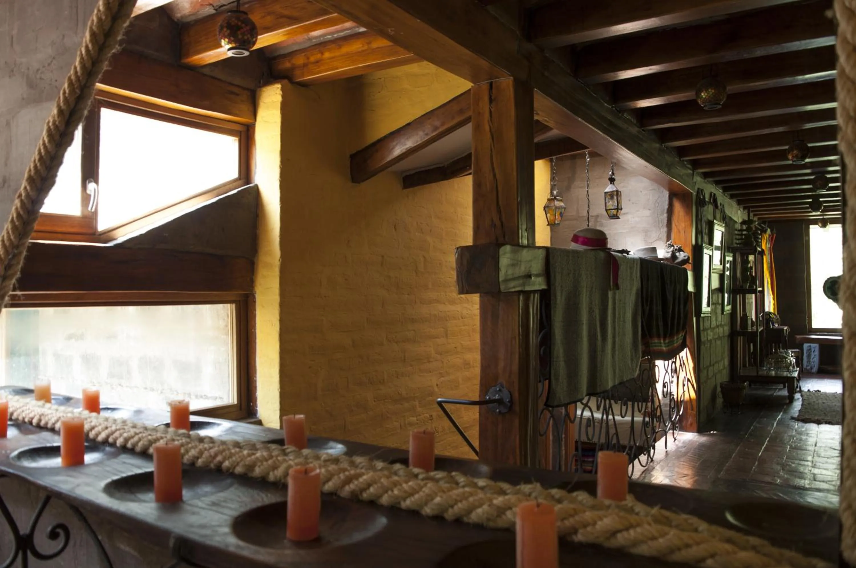 Dining area in Hacienda Rumiloma