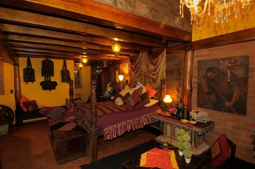 Bed in Hacienda Rumiloma