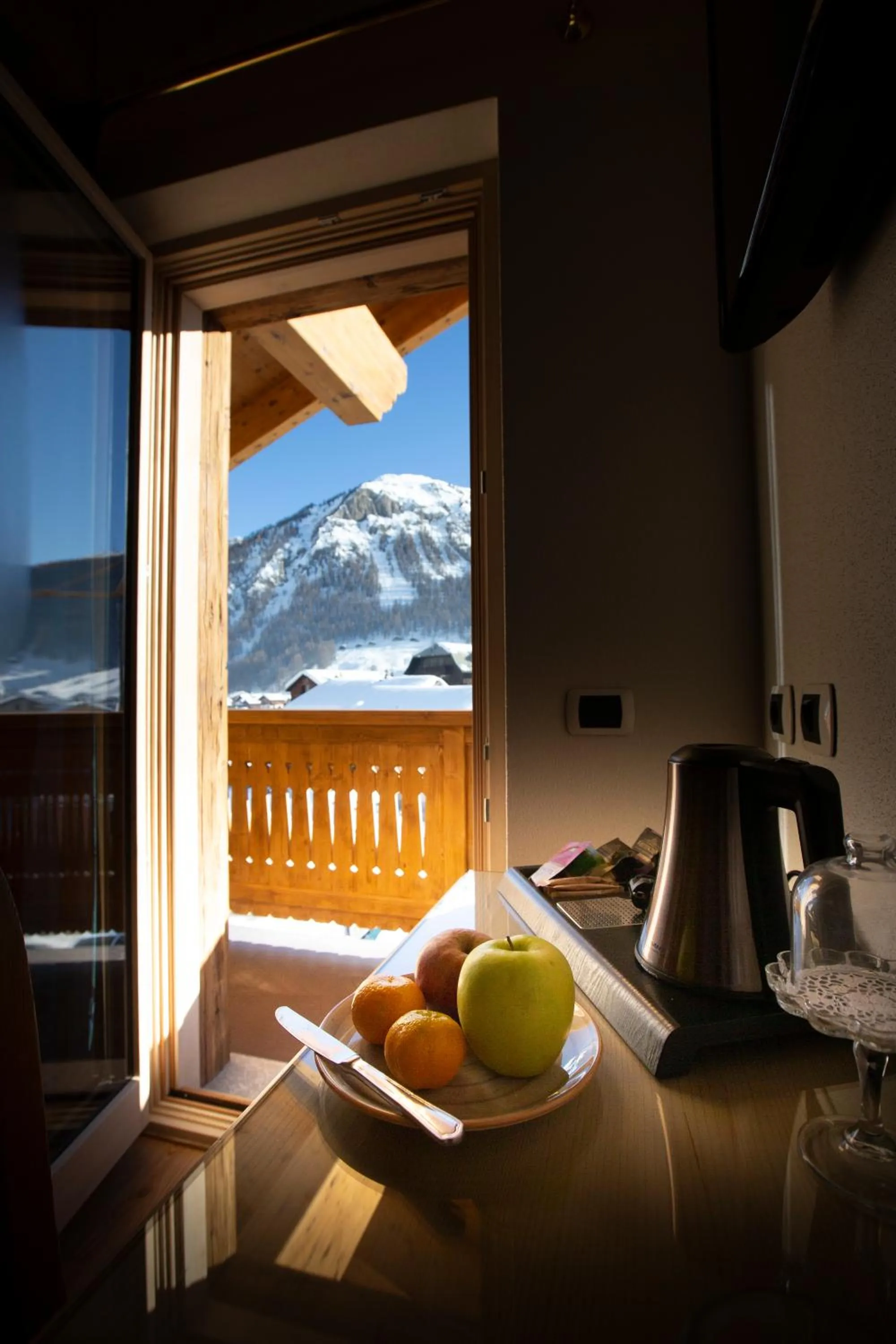 Mountain View in Hotel "La Suisse"