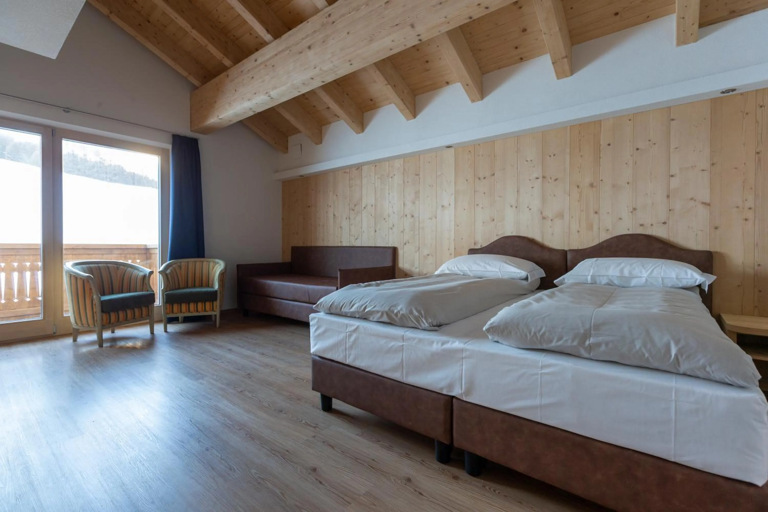 Bed in Hotel "La Suisse"