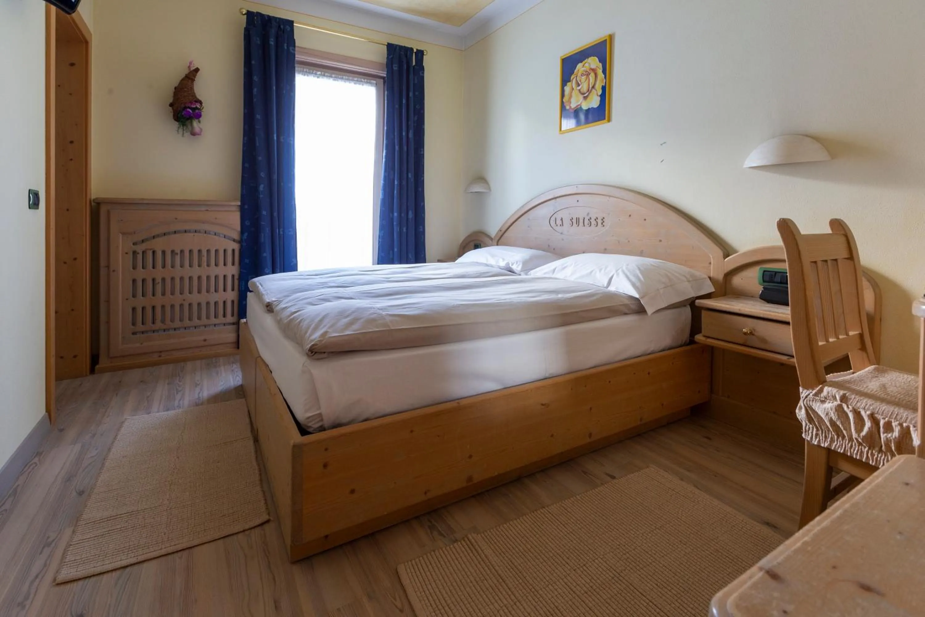 Bedroom in Hotel "La Suisse"