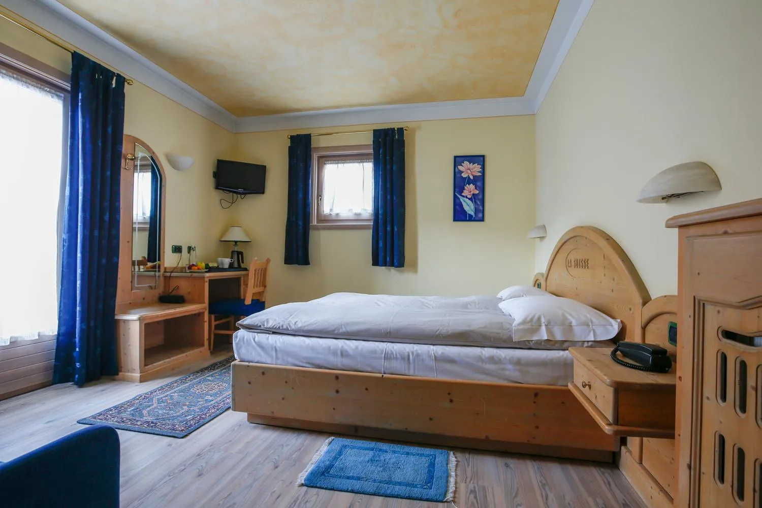 Bedroom in Hotel "La Suisse"