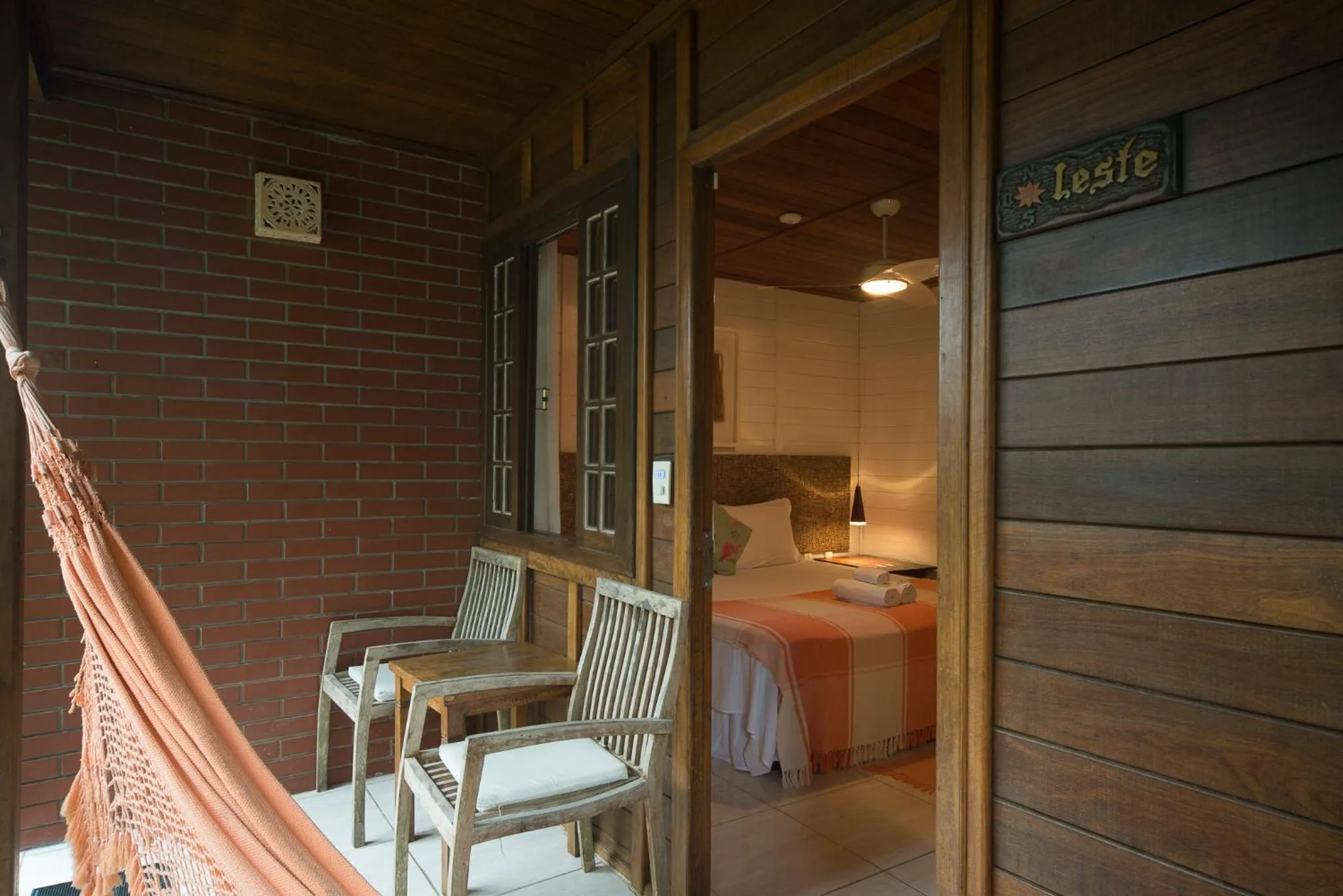 Patio in Pousada Treze Luas