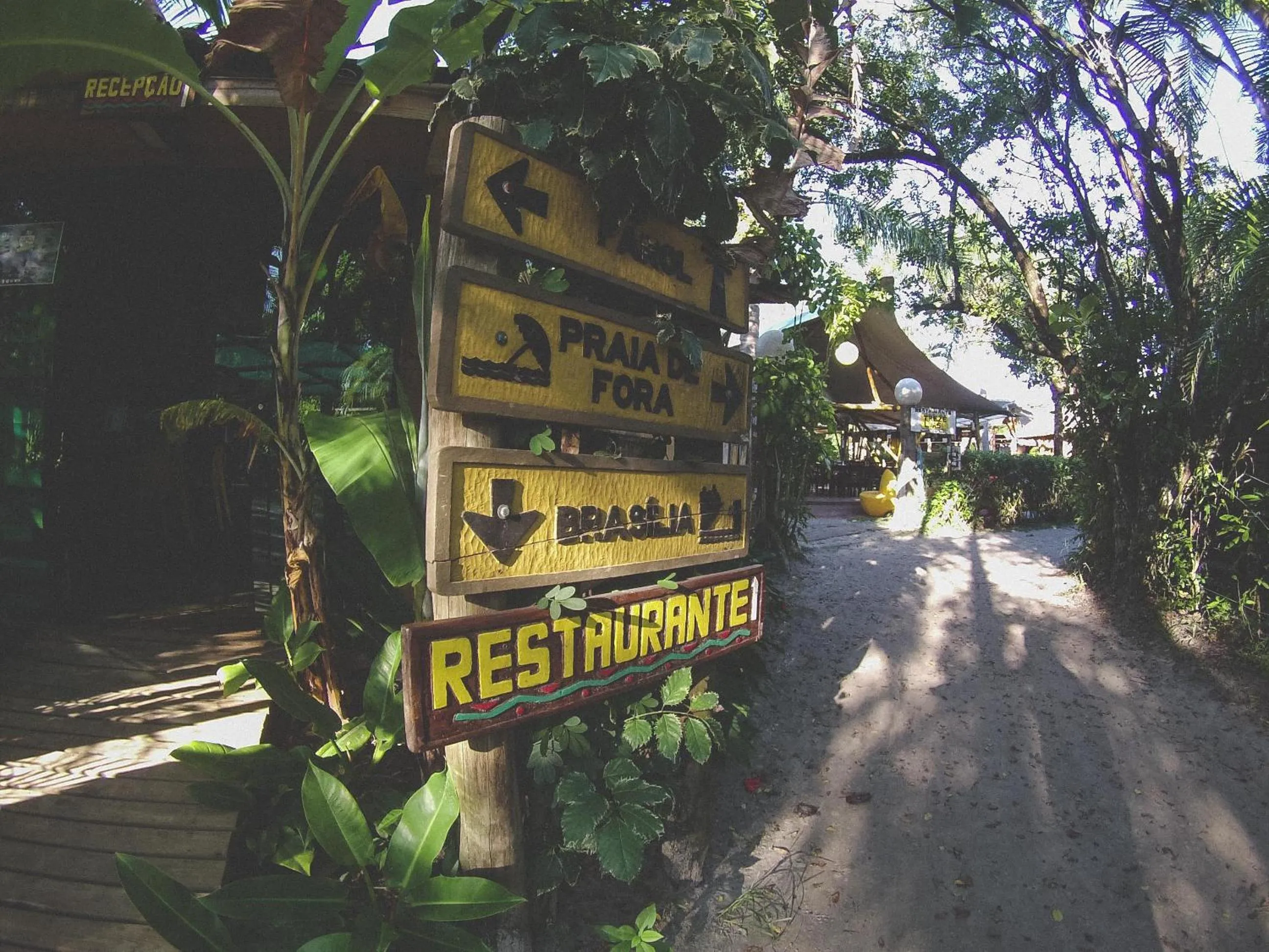 Location in Pousada Treze Luas