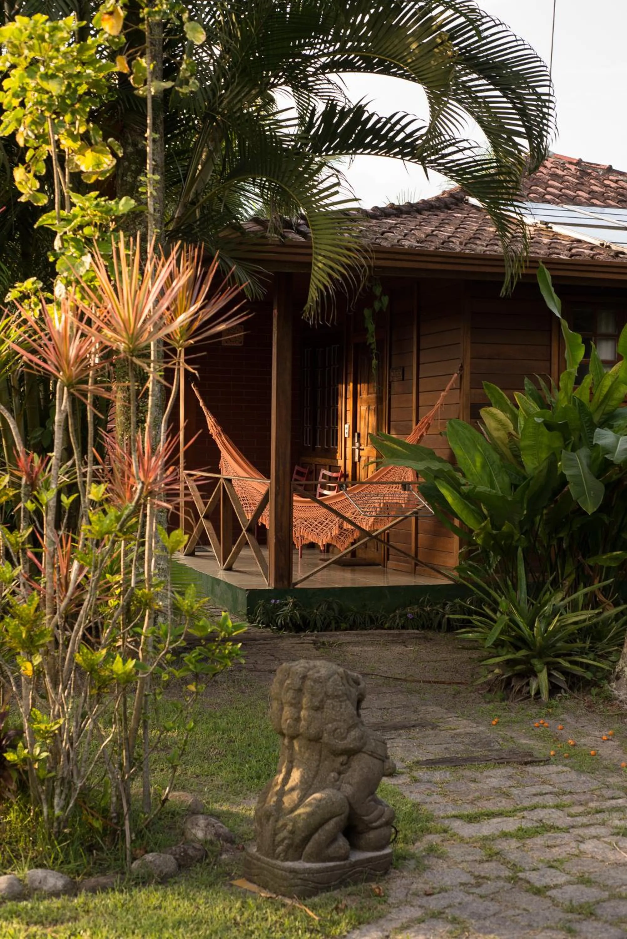 Balcony/Terrace in Pousada Treze Luas