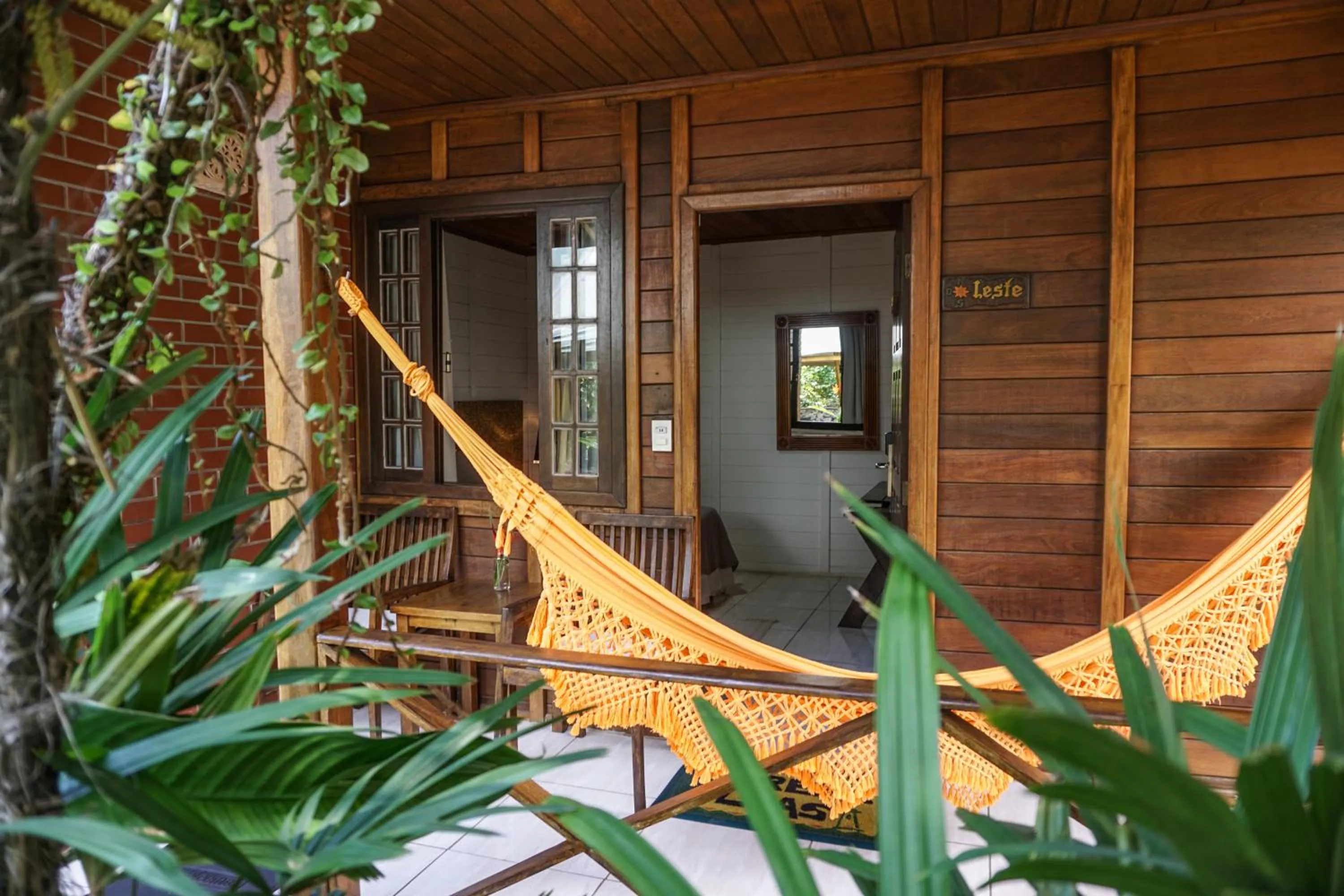 Patio in Pousada Treze Luas