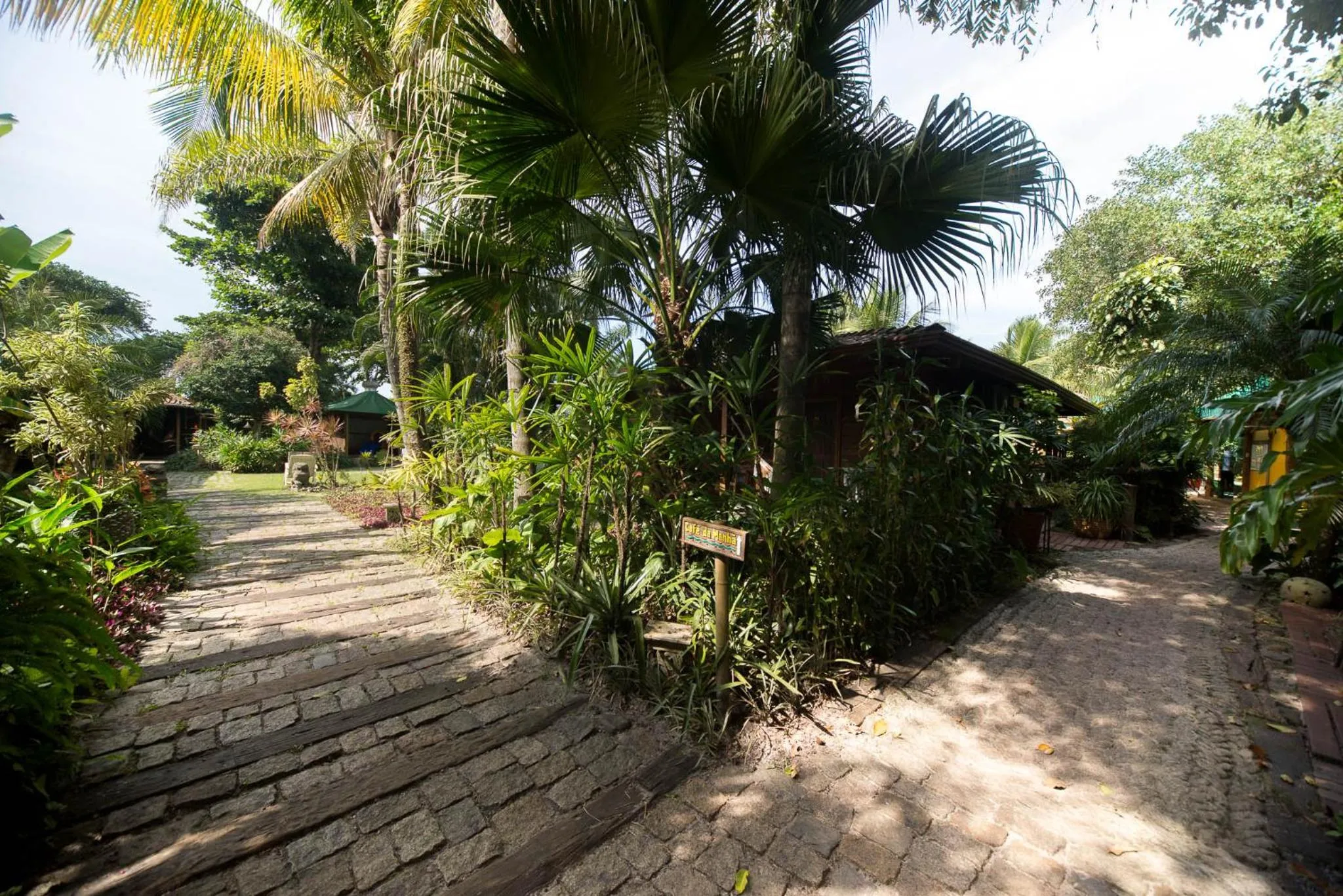 Garden in Pousada Treze Luas