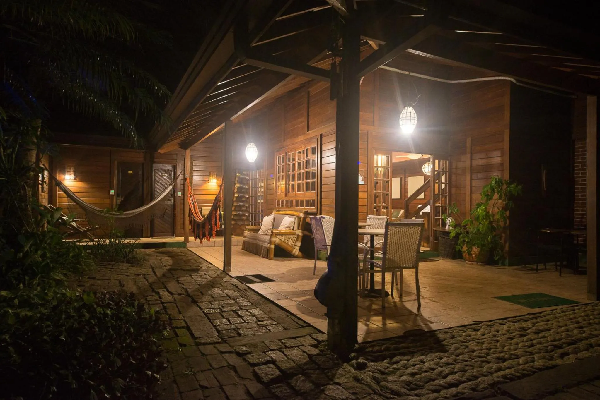 Garden in Pousada Treze Luas