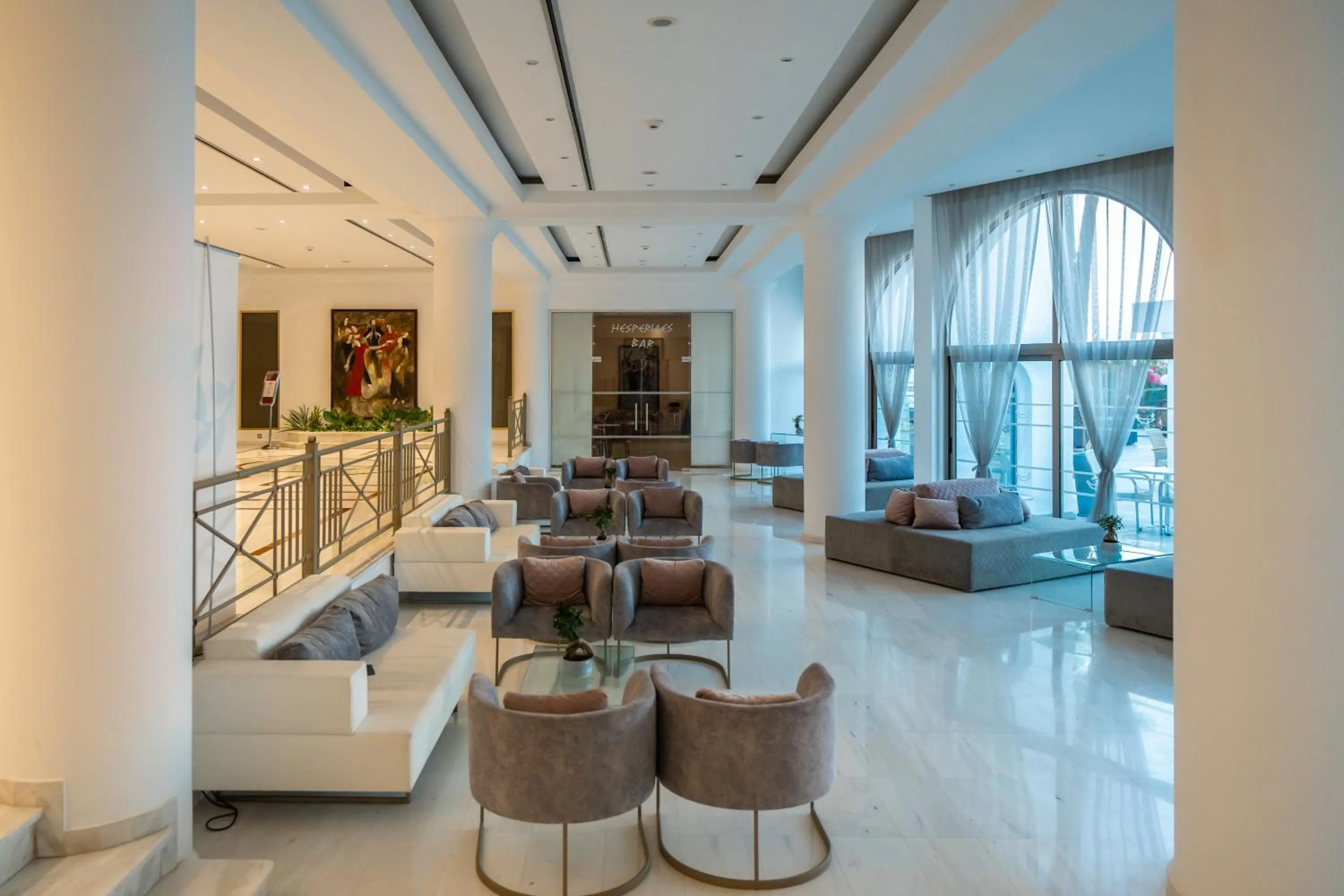 Lobby or reception in Golden Coast Beach Hotel