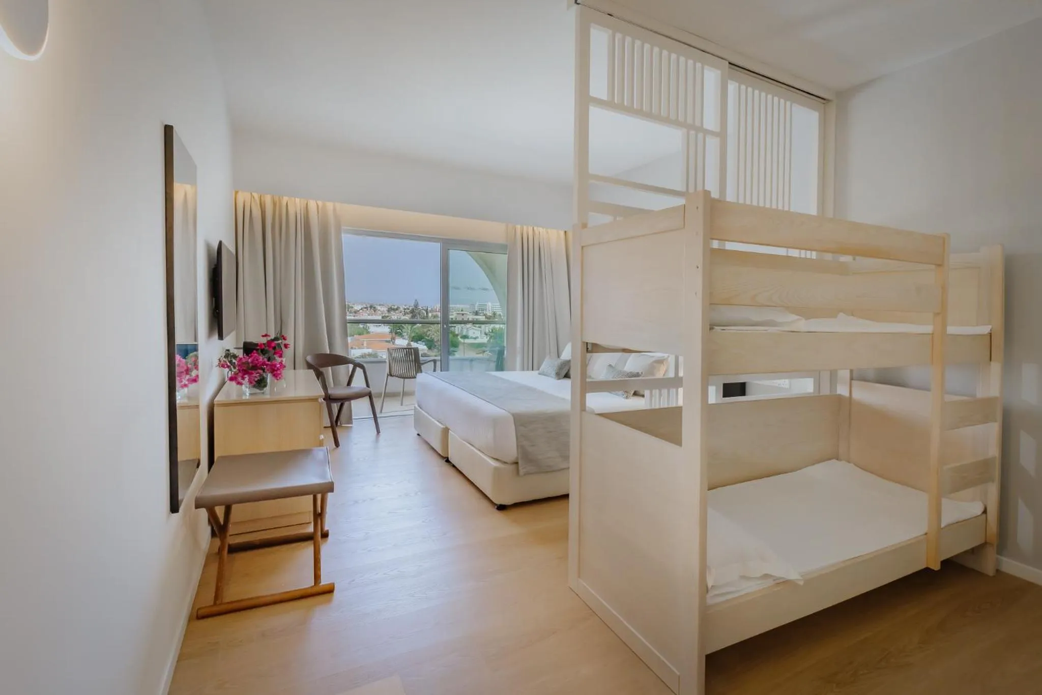 bunk bed, Bed in Golden Coast Beach Hotel