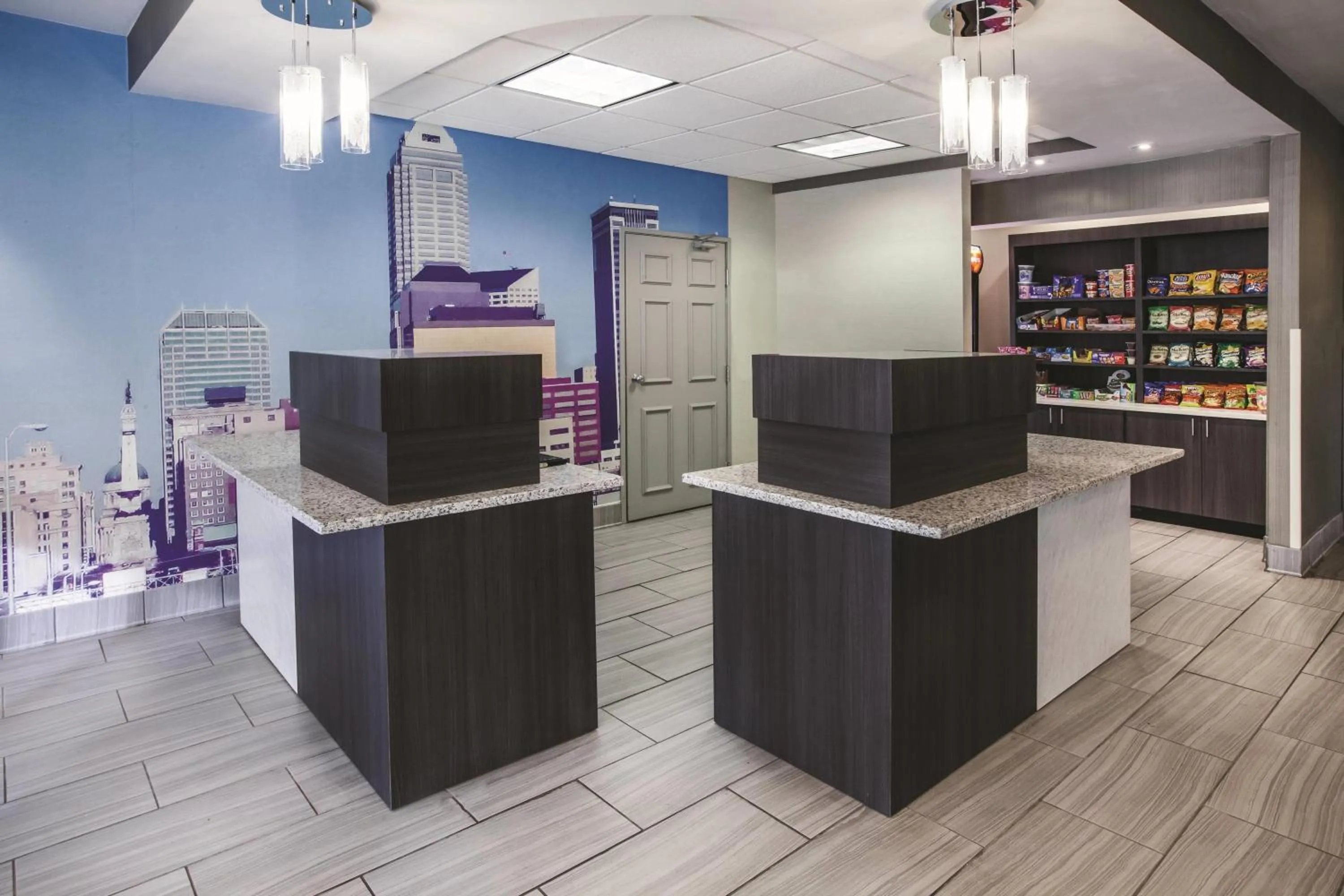Lobby or reception in La Quinta Inn by Wyndham Indianapolis North