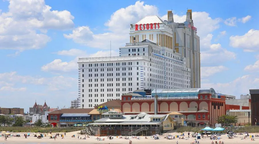 Property building in Resorts Casino Hotel Atlantic City