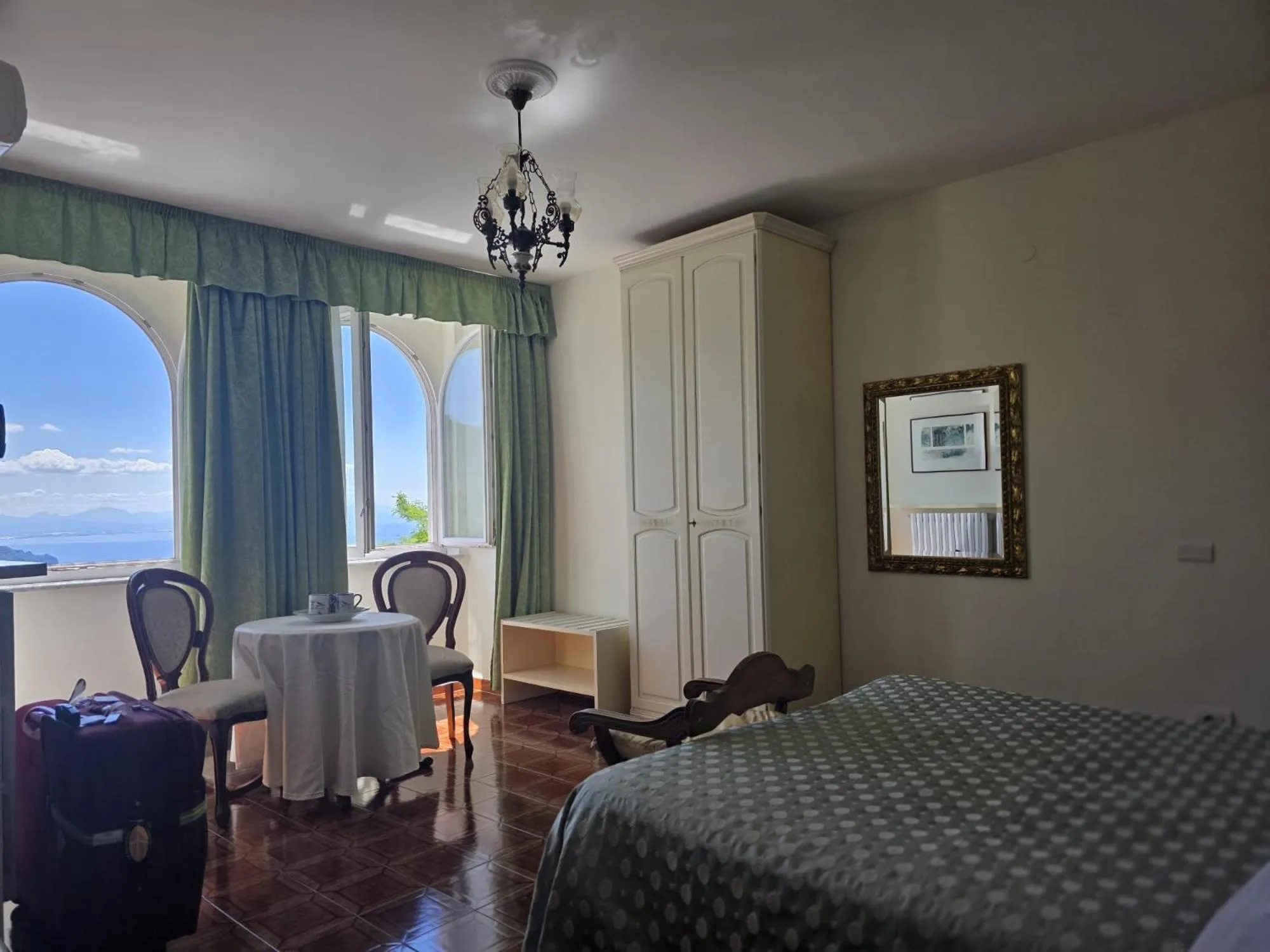 Natural landscape, Bed in Hotel Bonadies