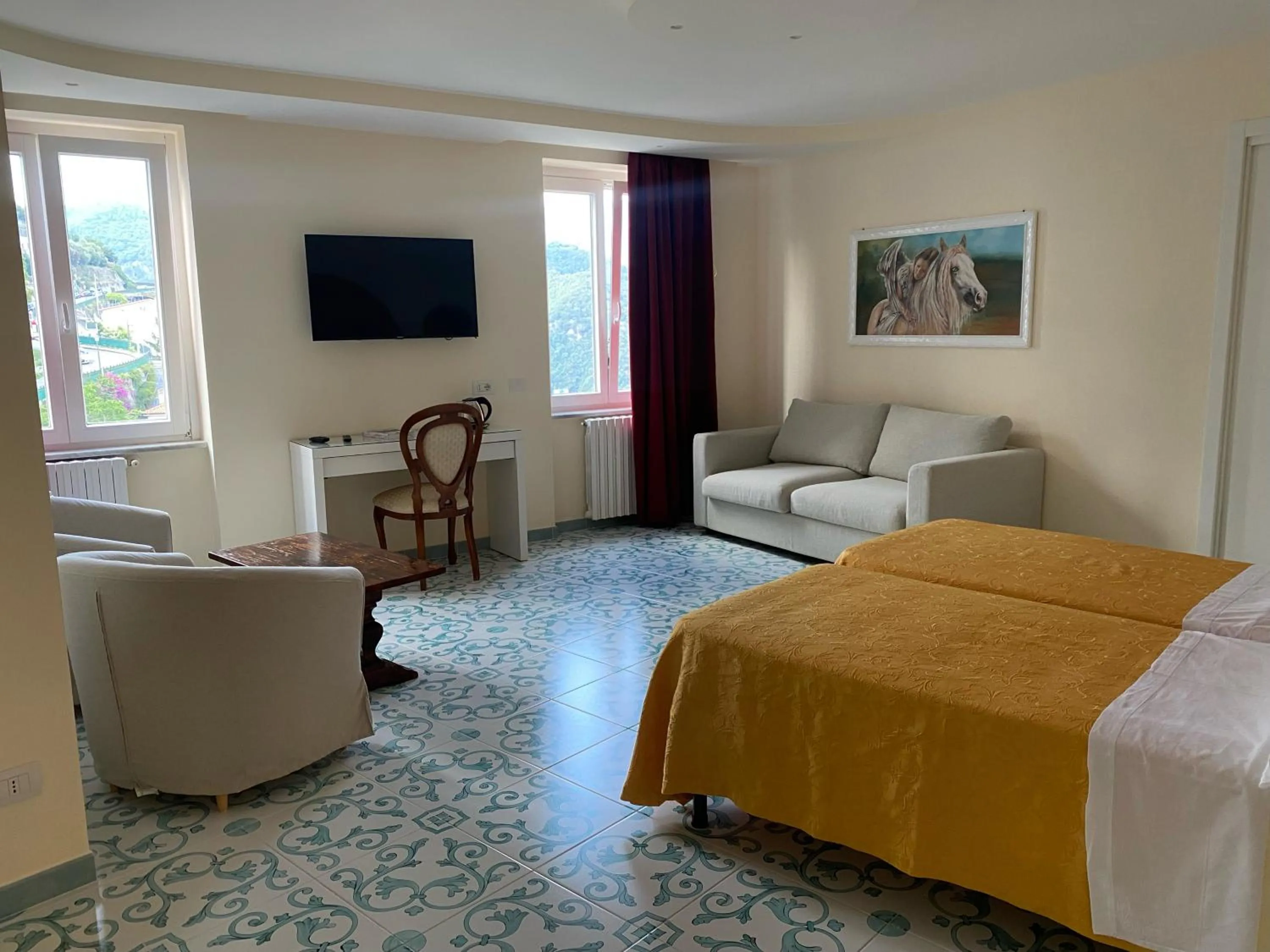 Bed in Hotel Bonadies