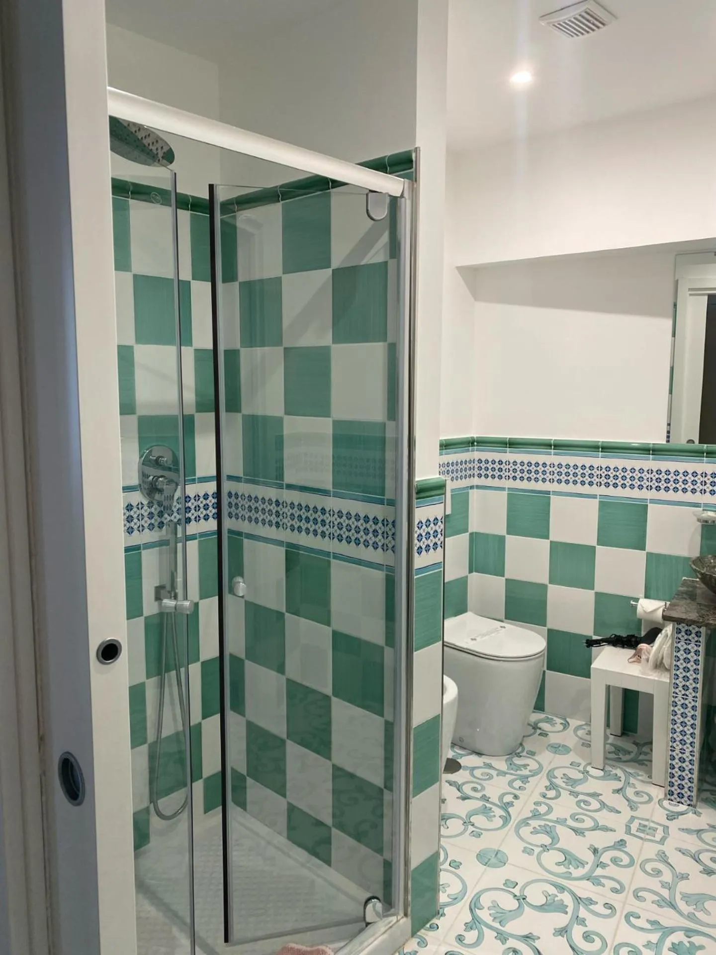 Bathroom in Hotel Bonadies