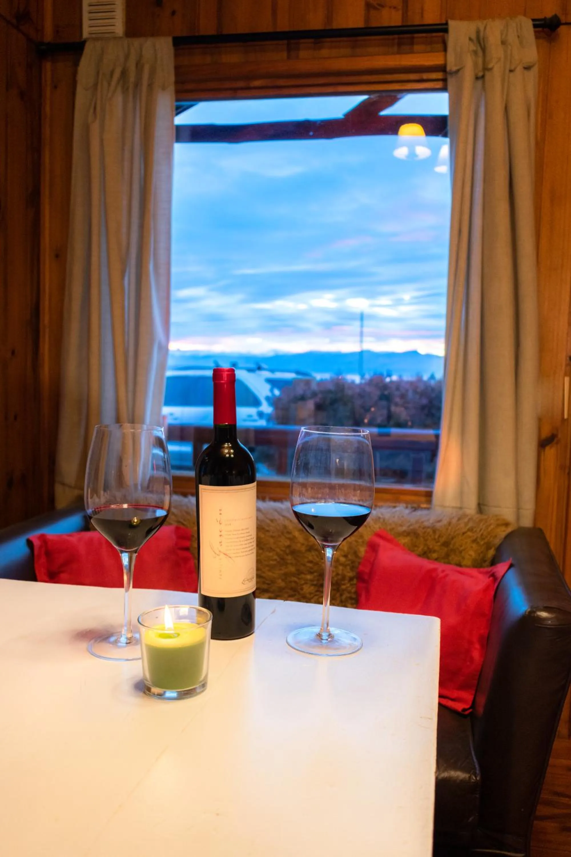Living room in Paraiso Patagónico Bungalows and Aparts
