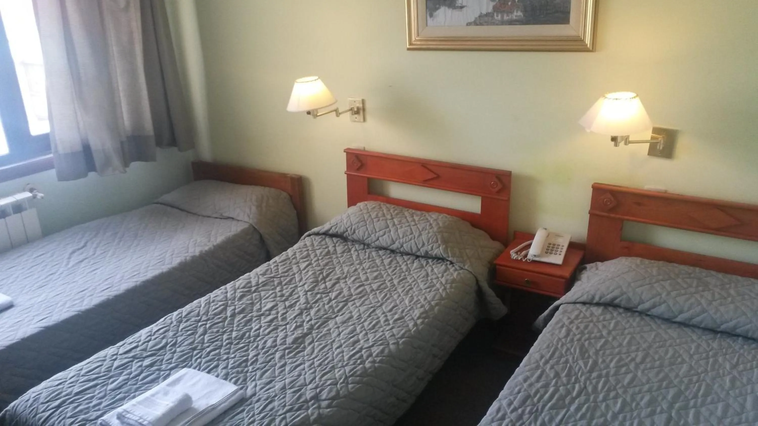 Bed in Hotel Antartida Argentina