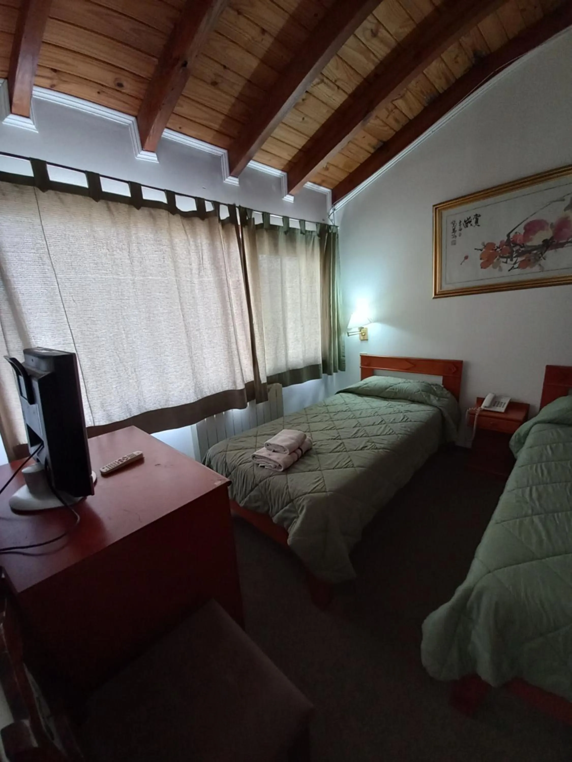 Bed in Hotel Antartida Argentina